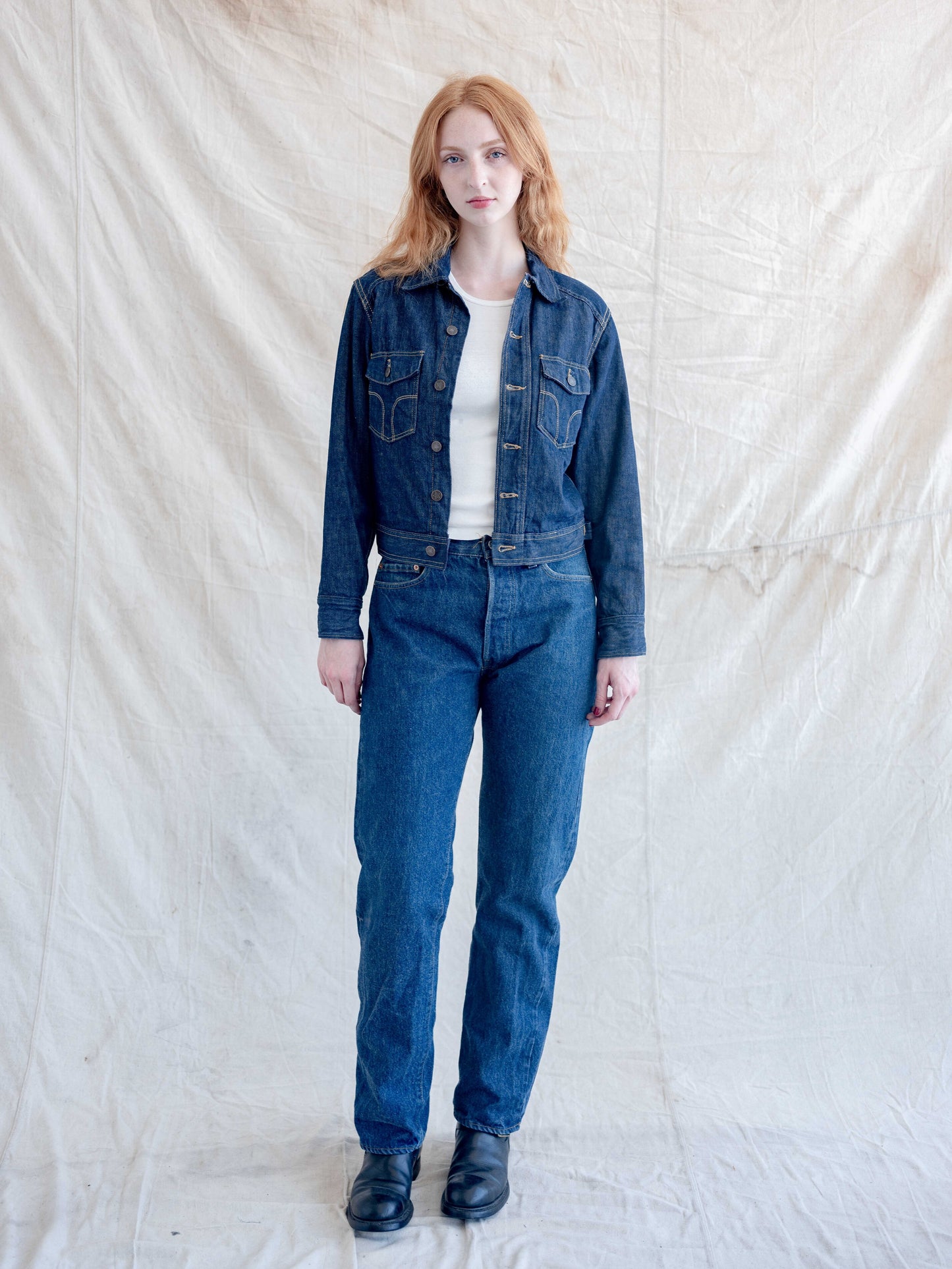 1950’s/1960’s Dickies Lined Two Pocket Jacket with Star Buttons