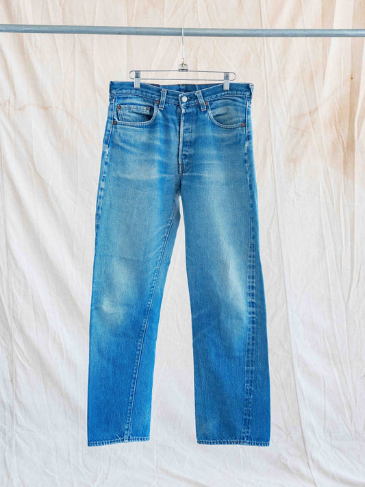 1970’s/1980’s Midwash and Whiskered Levi’s Redline 501s-33W