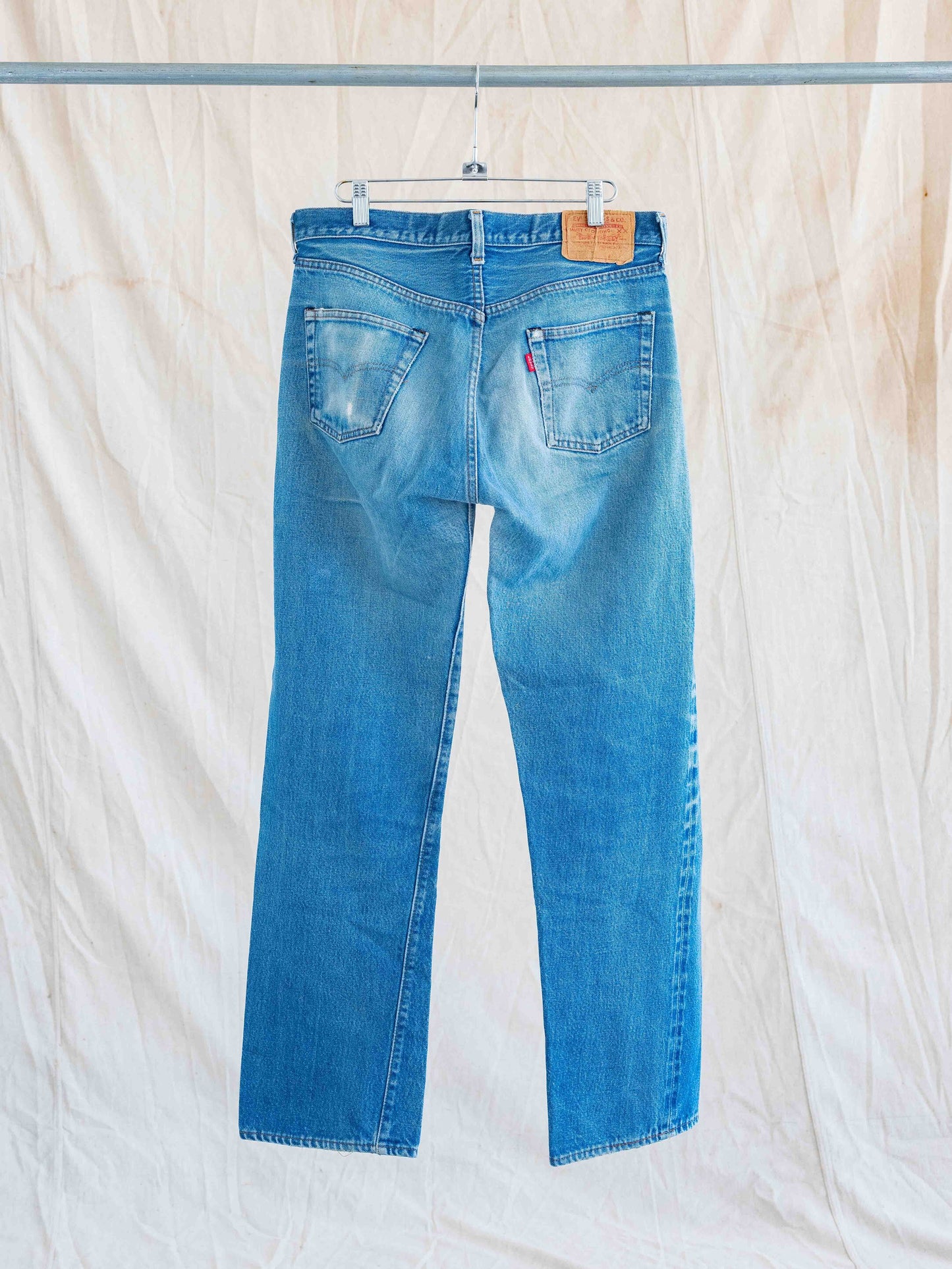 1970’s/1980’s Midwash and Whiskered Levi’s Redline 501s-33W
