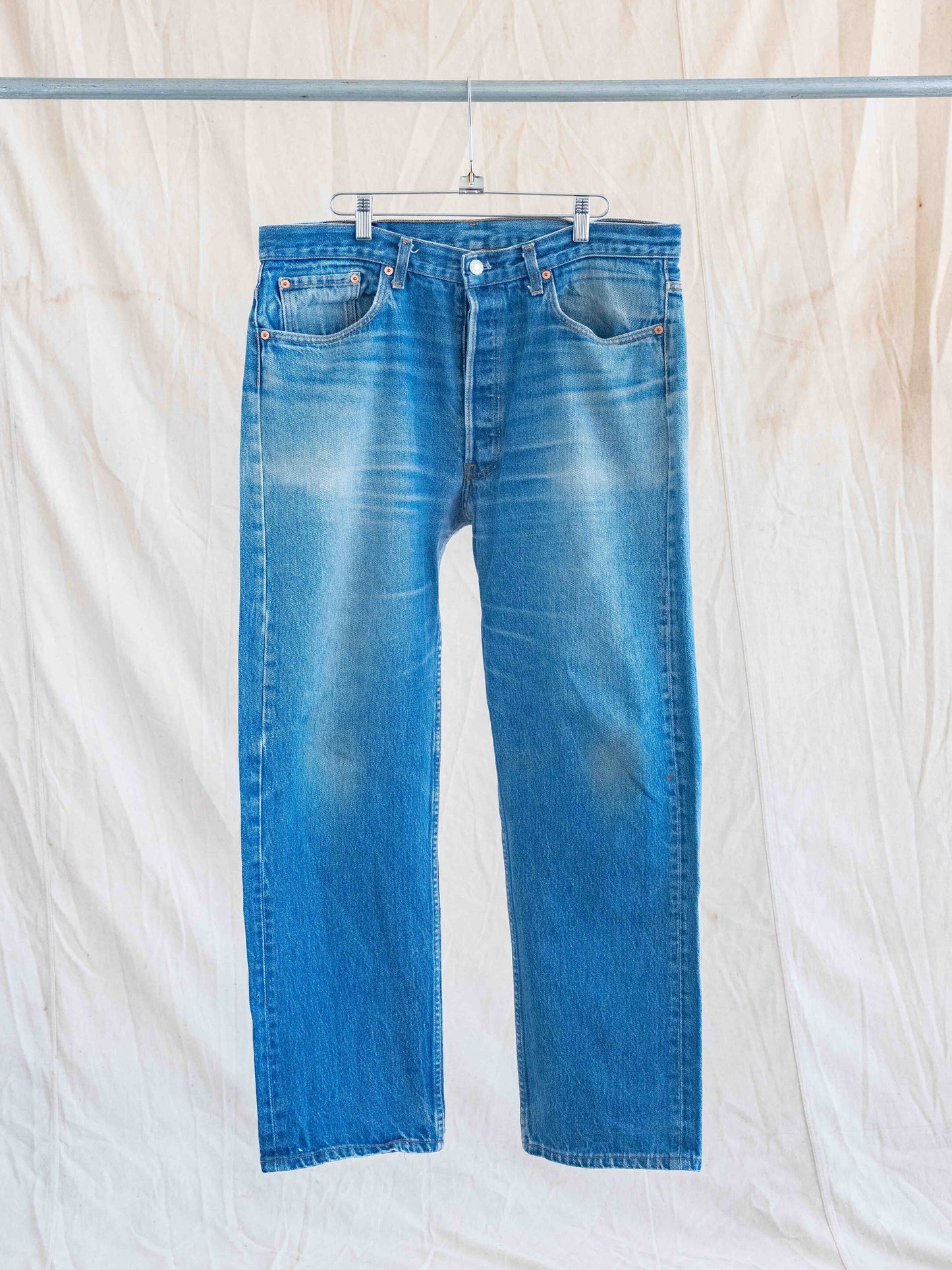 1980’s Faded and Whiskered Levi’s 501s-37W