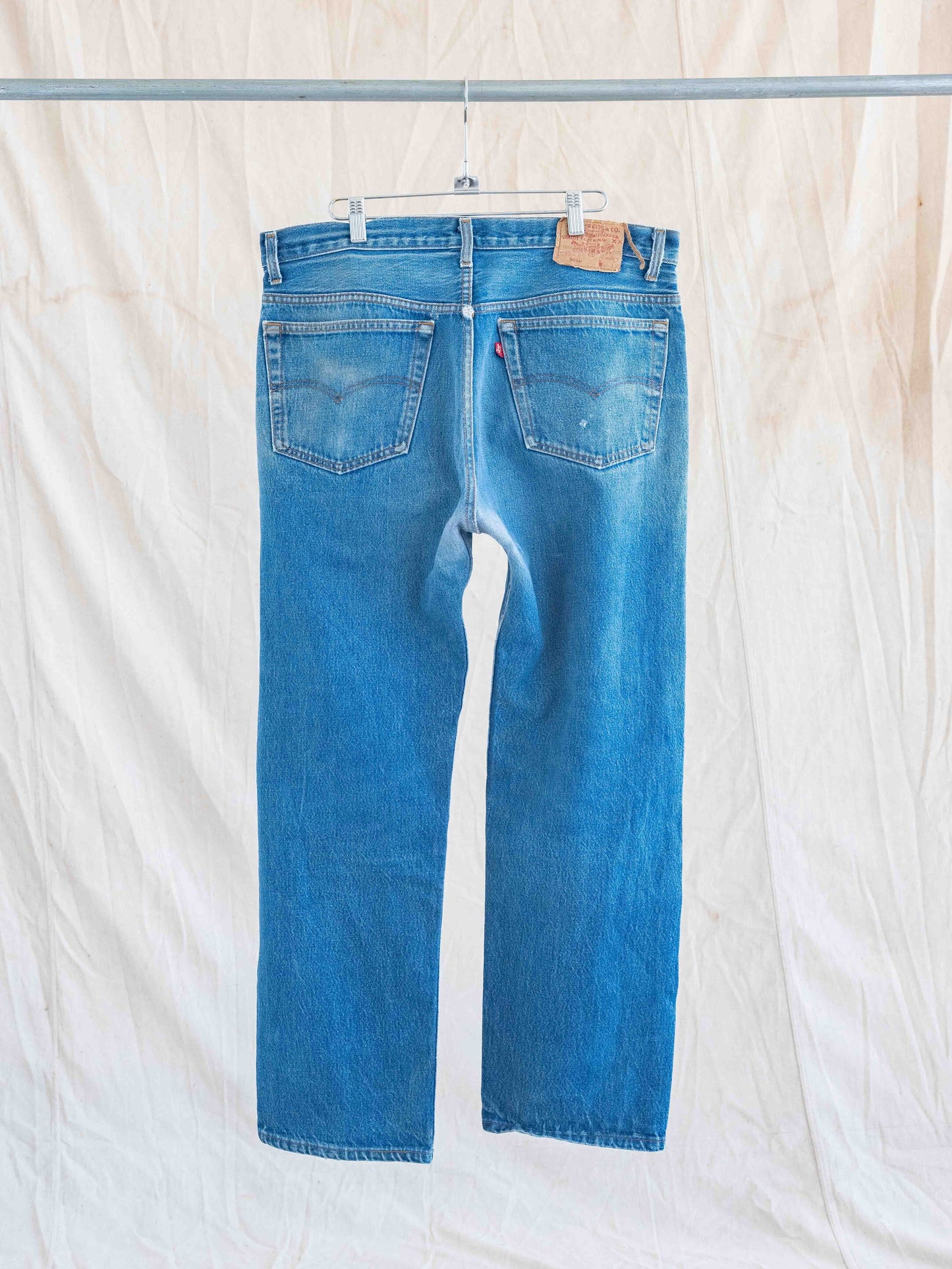 1980’s Faded and Whiskered Levi’s 501s-37W