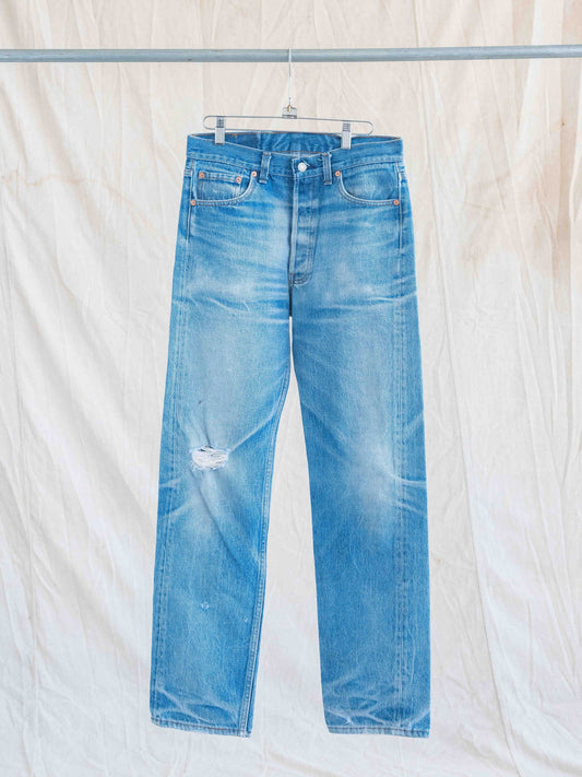 1980’s Faded and Holed Midwash Levi’s 501s-31W