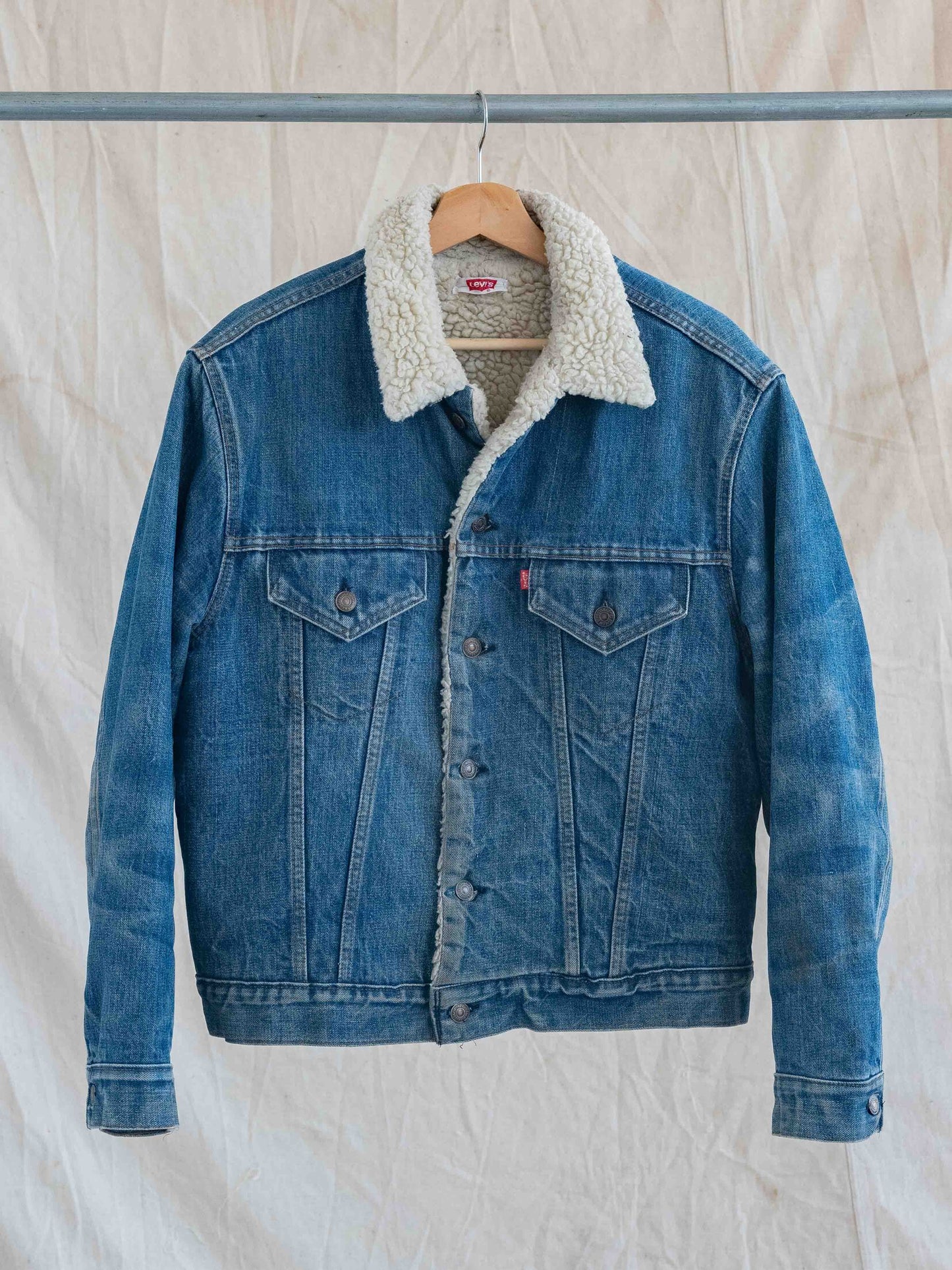 1970’s Whiskered and Faded Levi’s Sherpa Type 3