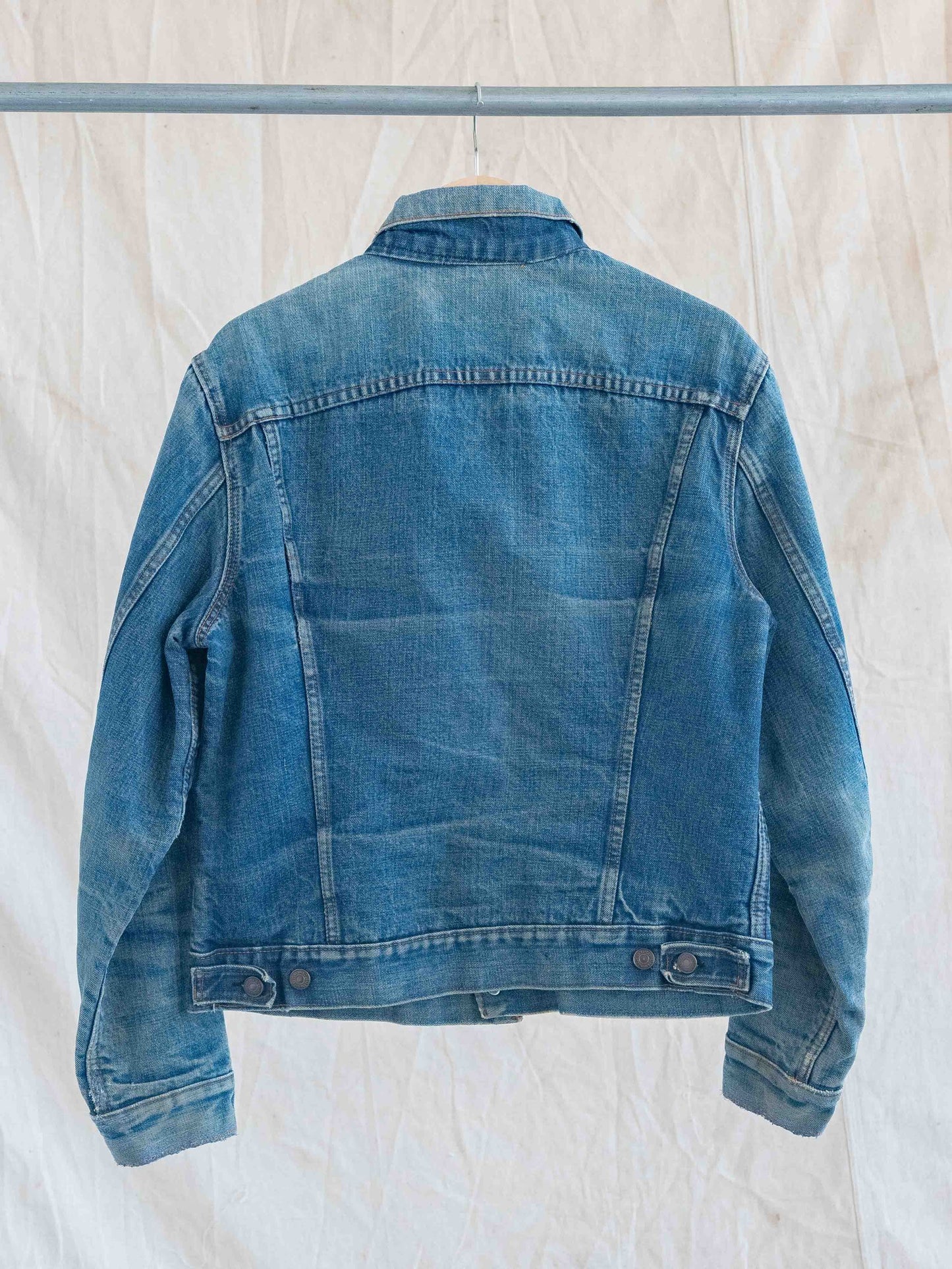 1960’s/1970’s Whiskered, Faded, and Stained Levi’s Blanket Lined Type 3