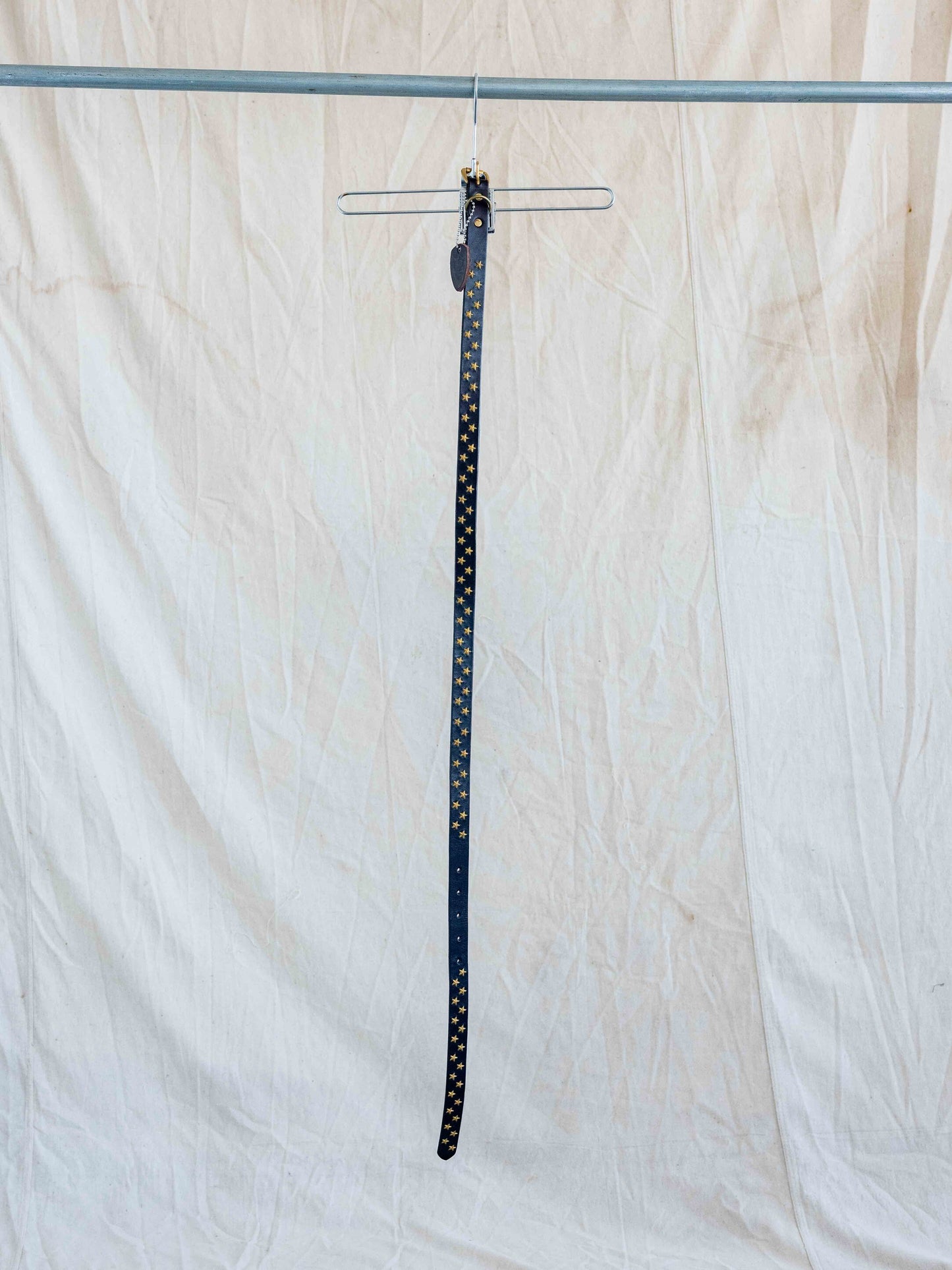 Hollywood Trading Company Gold Star Extended Tail Belt-W30/32