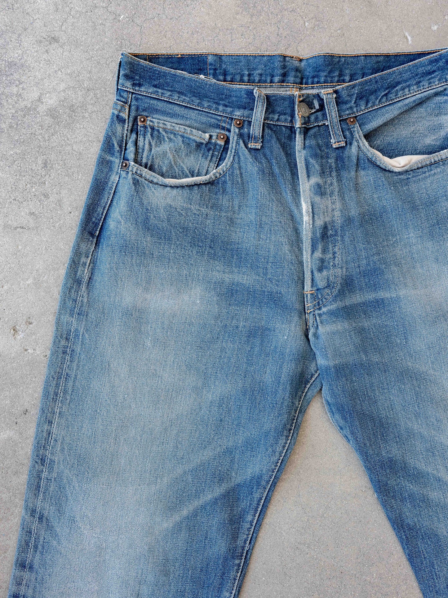 1960’s Midwash and Faded Big E Levi’s 501s-31W