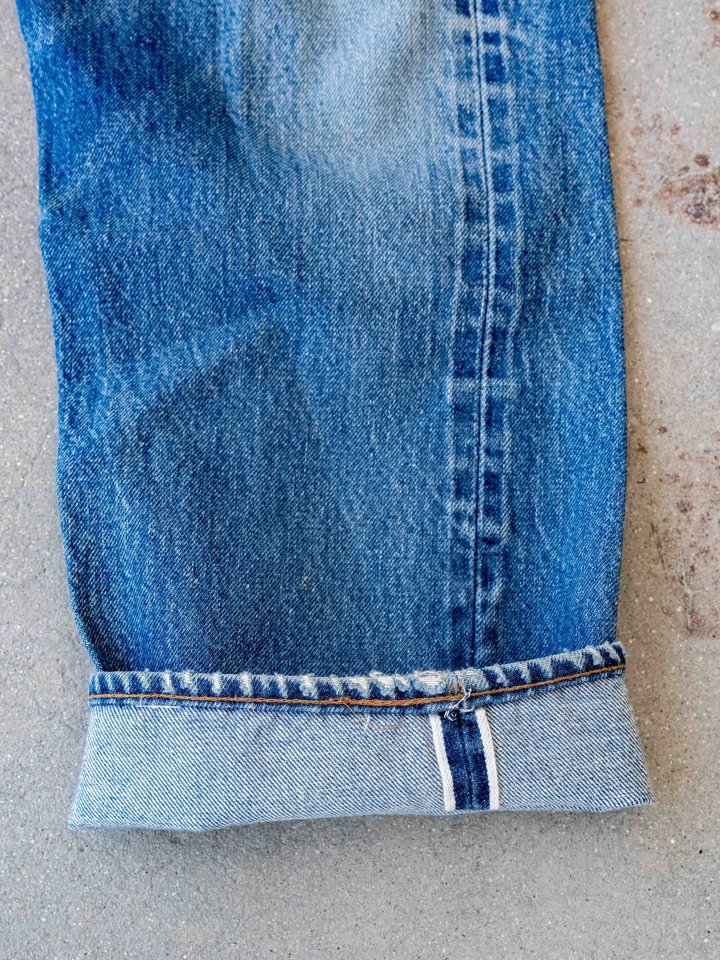 1970’s/1980’s Midwash and Whiskered Levi’s Redline 501s-33W