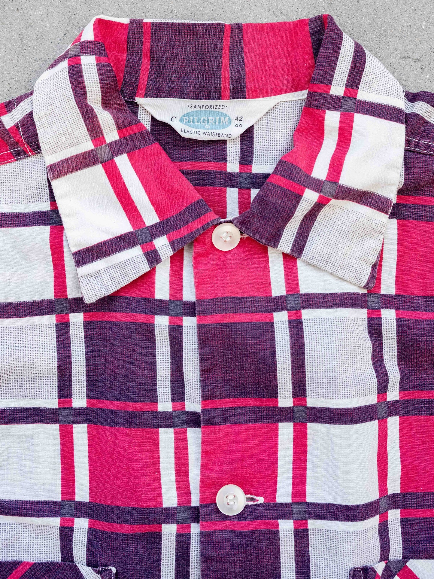 1950’s/1960’s Pilgrim Printed Flannel