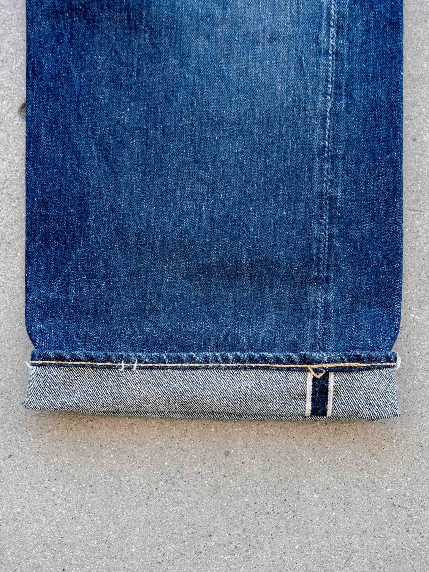 1950's Dark Soft Leather Patch Levi's 501-32W