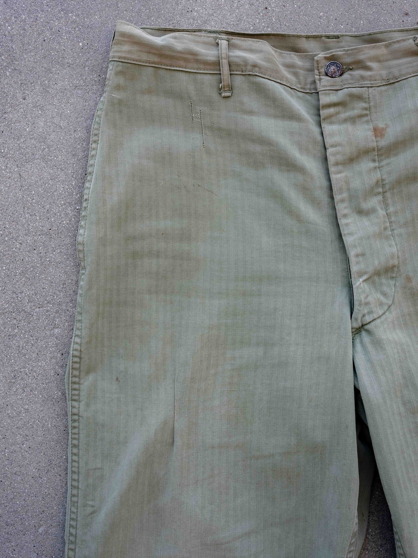 1940’s/1950’s 13 Star HBT Military Pants-33W