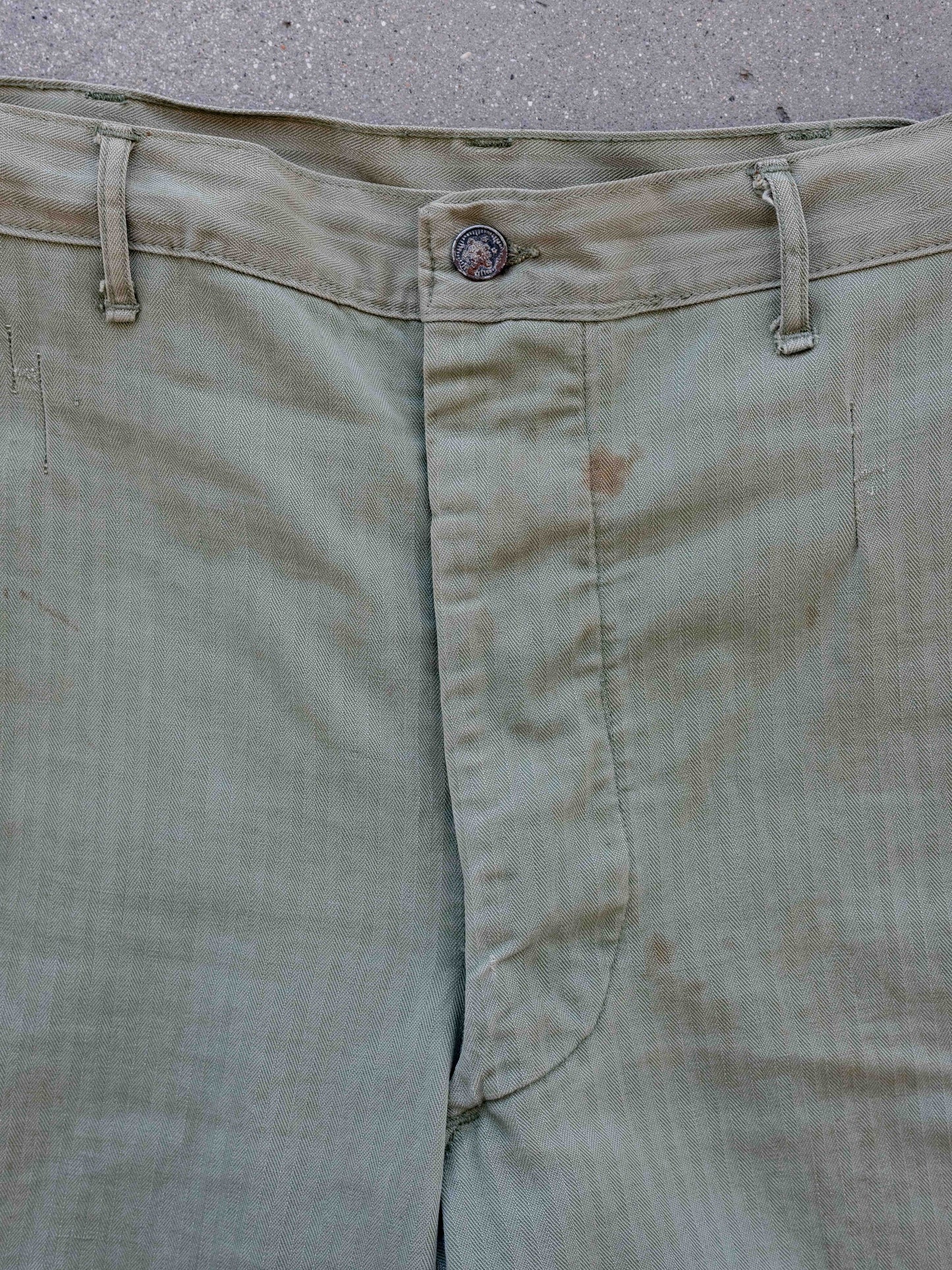 1940’s/1950’s 13 Star HBT Military Pants-33W