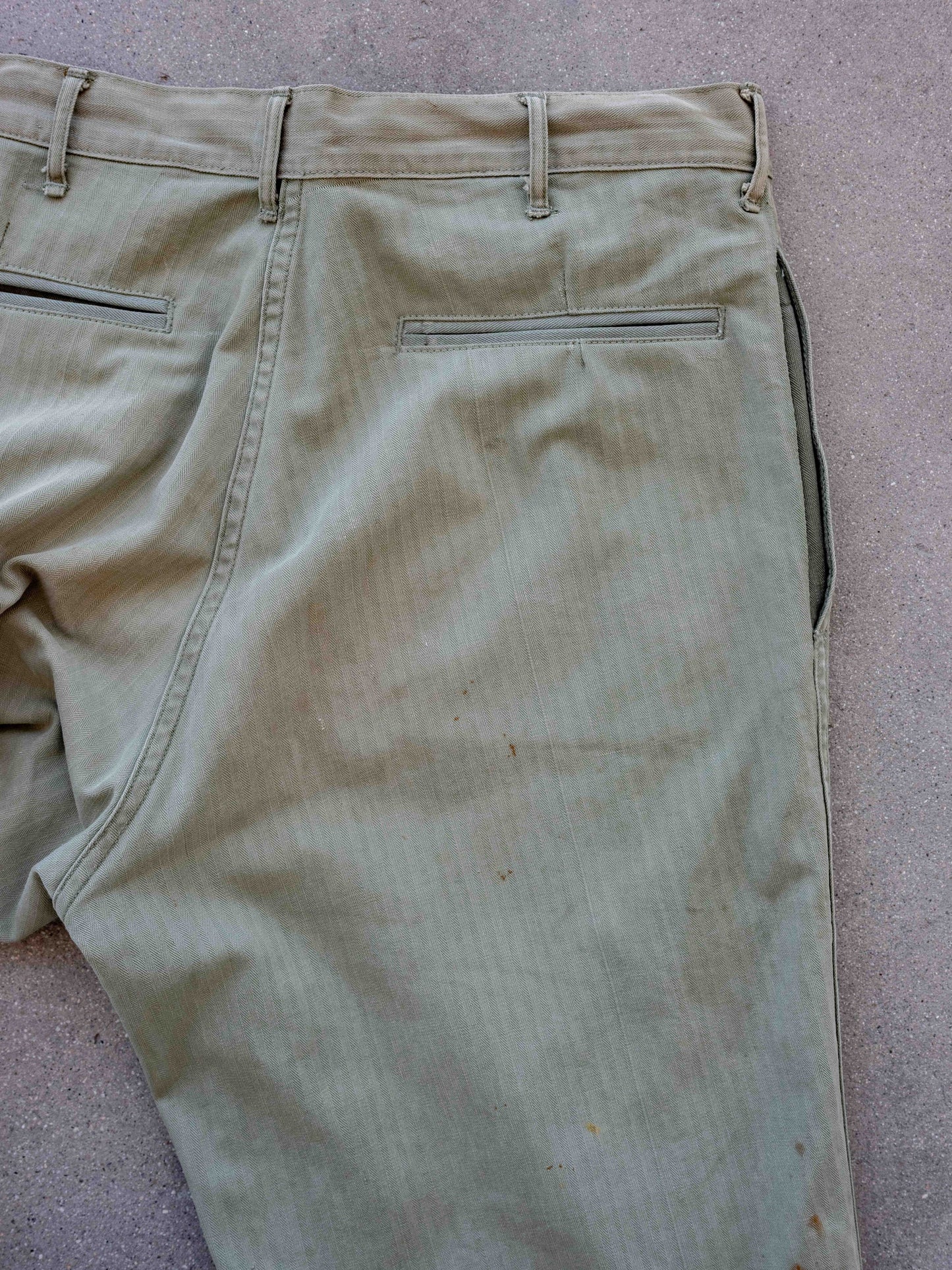 1940’s/1950’s 13 Star HBT Military Pants-33W