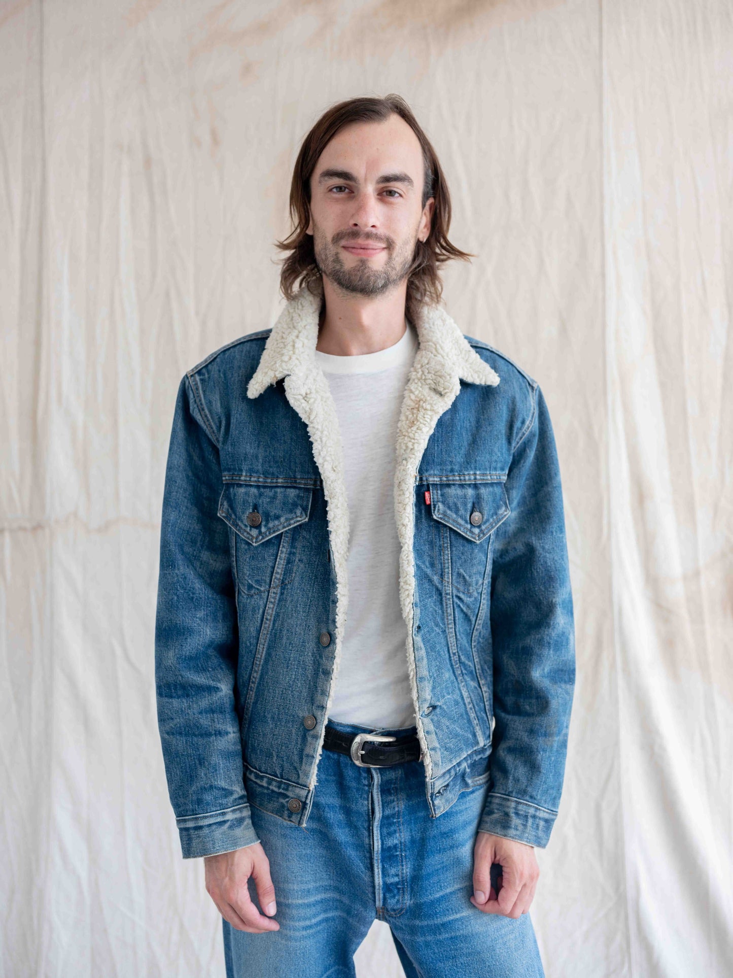 1970’s Whiskered and Faded Levi’s Sherpa Type 3