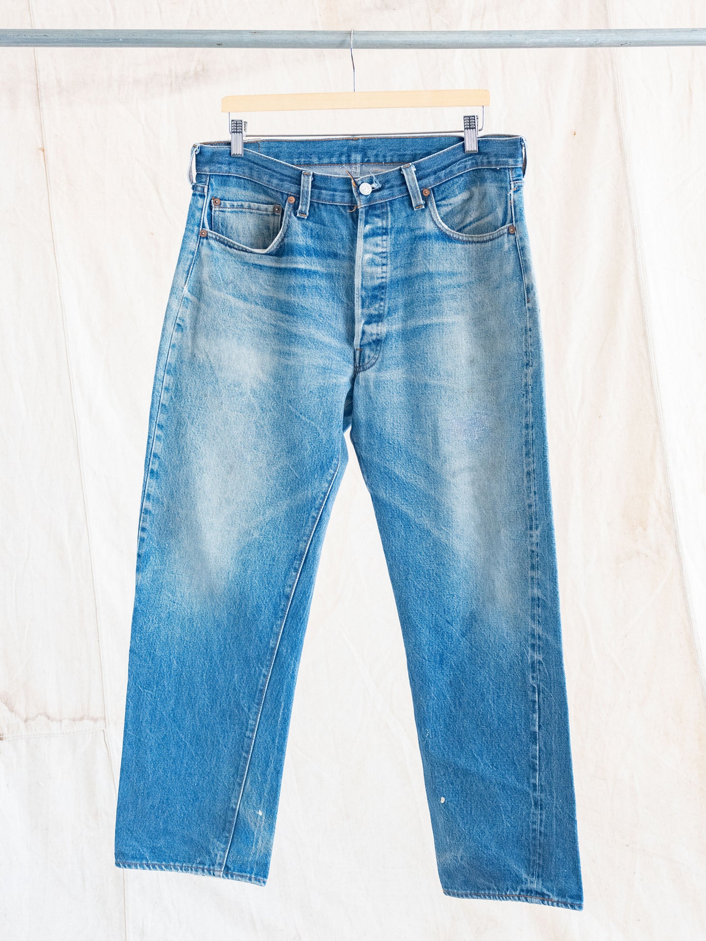 1970’s/1980’s Whiskered Midwash Levi’s 501s Redlines 36W