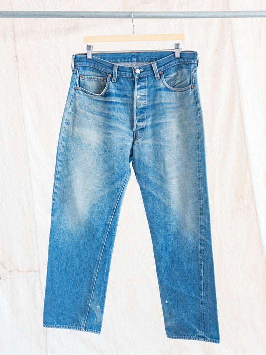 1970’s/1980’s Whiskered Midwash Levi’s 501s Redlines 36W