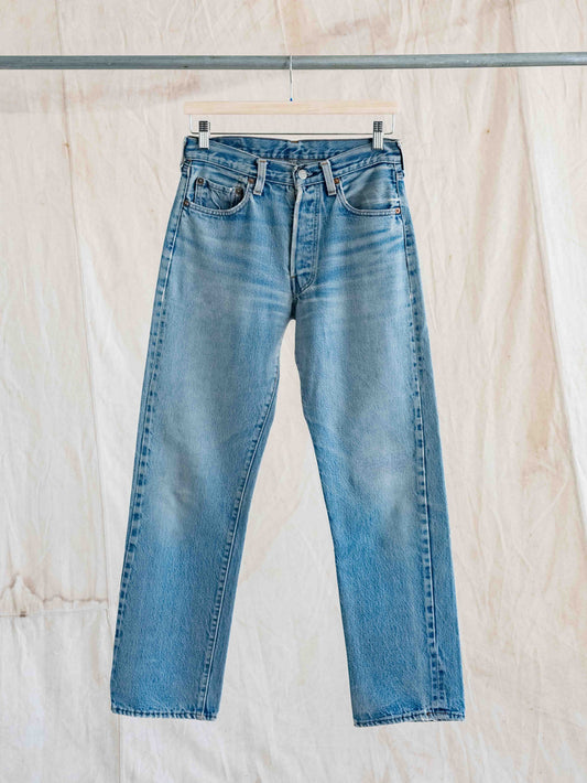 1970’s/1980/s Faded Lightwash Levi’s 501s Redlines 29W