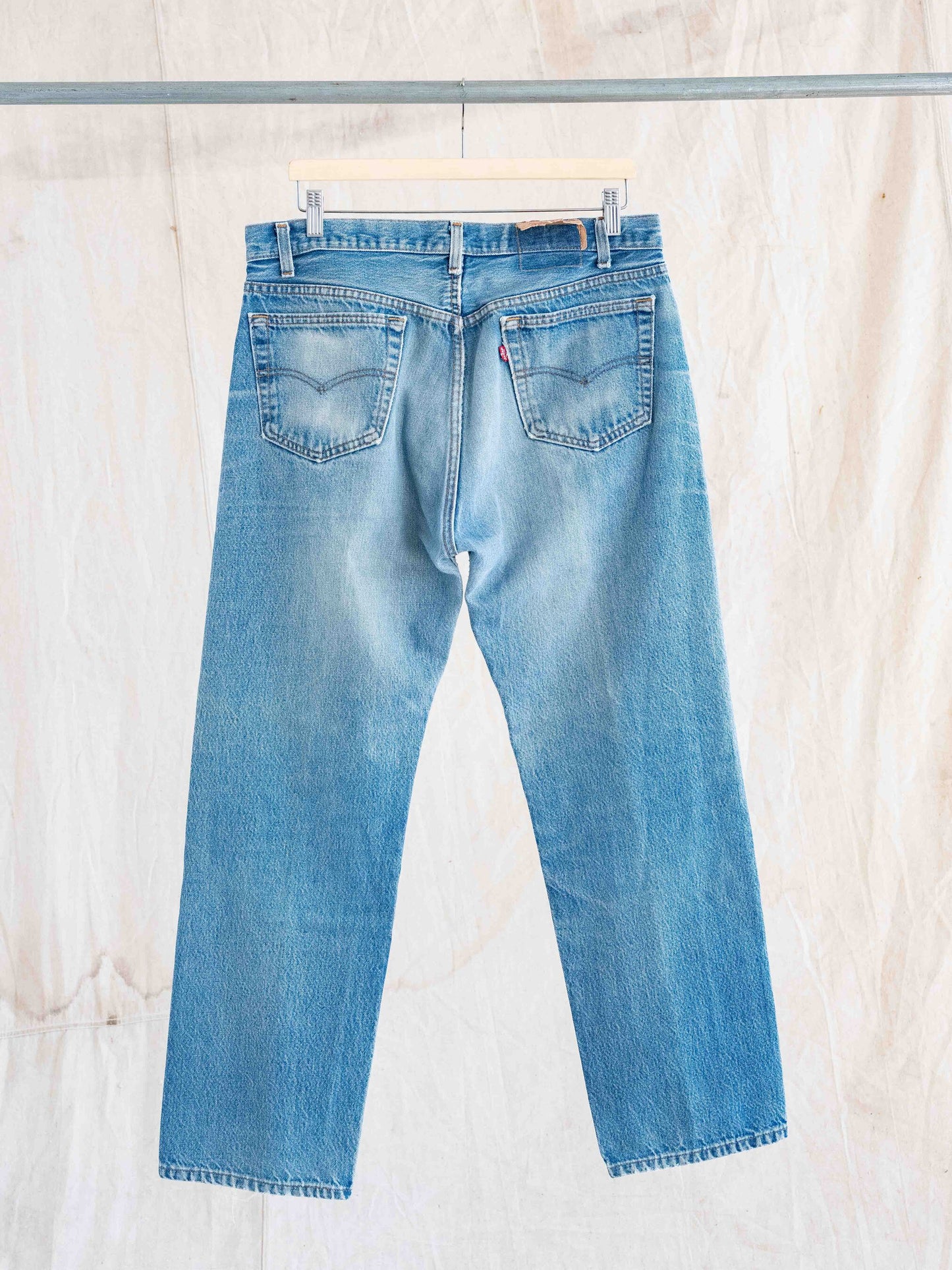 1980’s Whiskered and Worn Levi’s 501s 35W