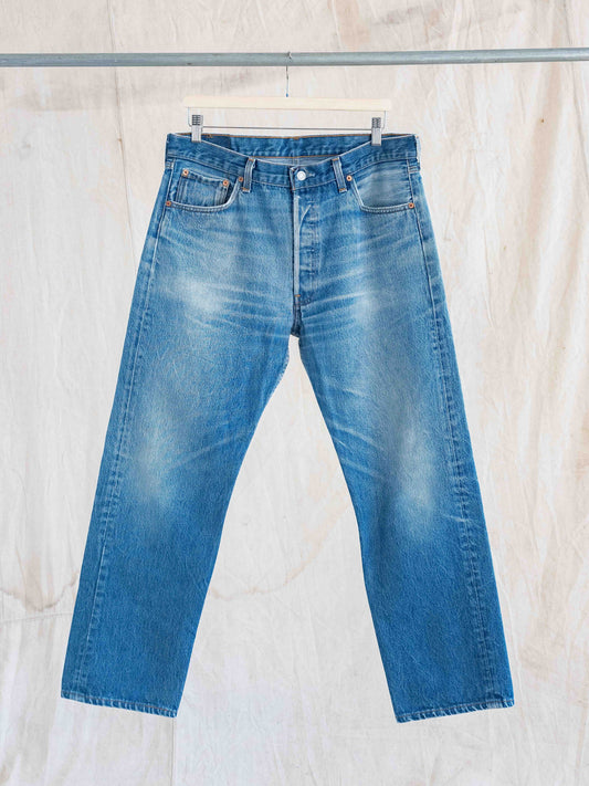 1990’s Whiskered Midwash Levi’s 501s 36W