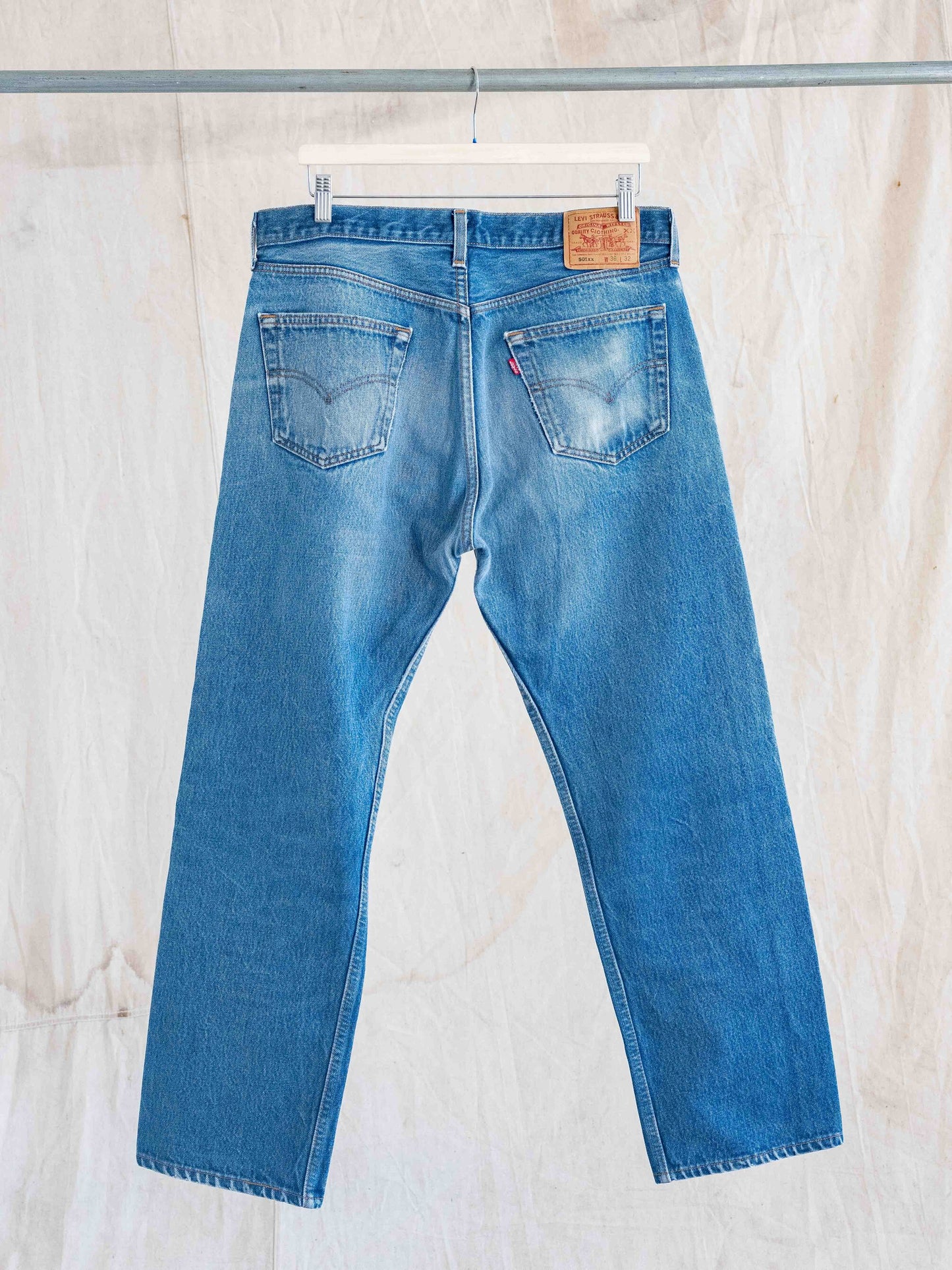 1990’s Whiskered Midwash Levi’s 501s 36W