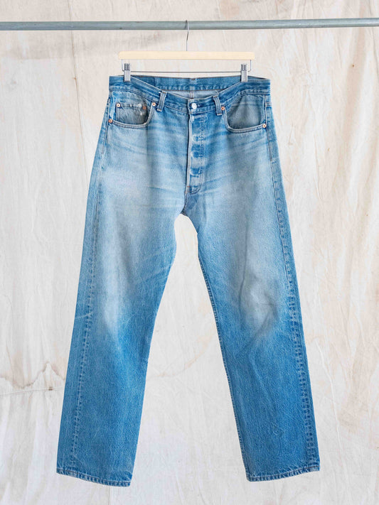 1980’s Faded and Repaired Levi’s 501s 35W