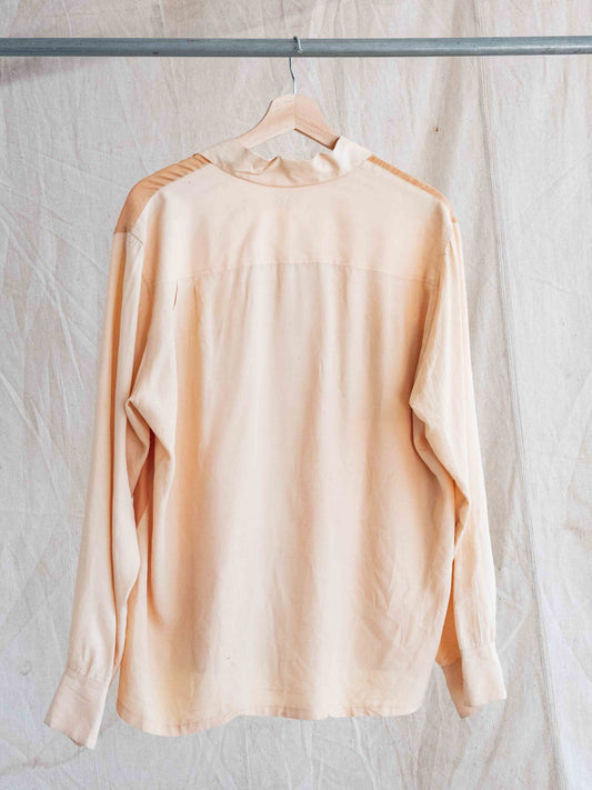 1950’s Pilgrim Sportswear Nylon Two-Tone Flap Pocket Shirt