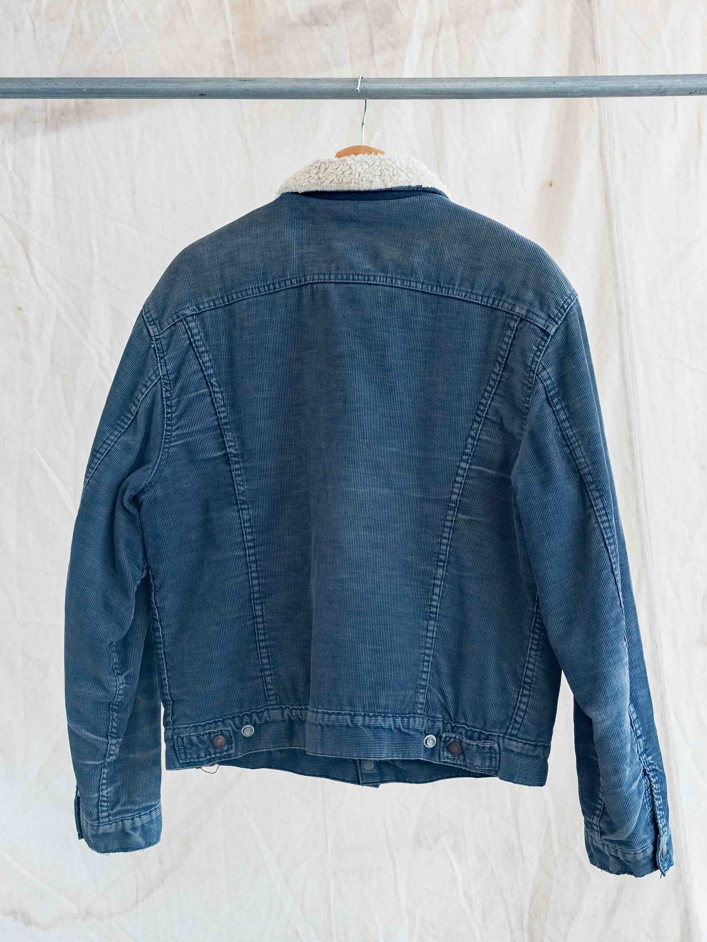 1980’s Faded Blue Levi’s Corduroy Sherpa Jacket