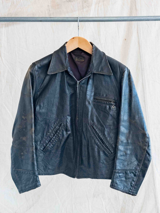 1940’s/1950’s CHP Leather Horsehide 3 Pocket Jacket