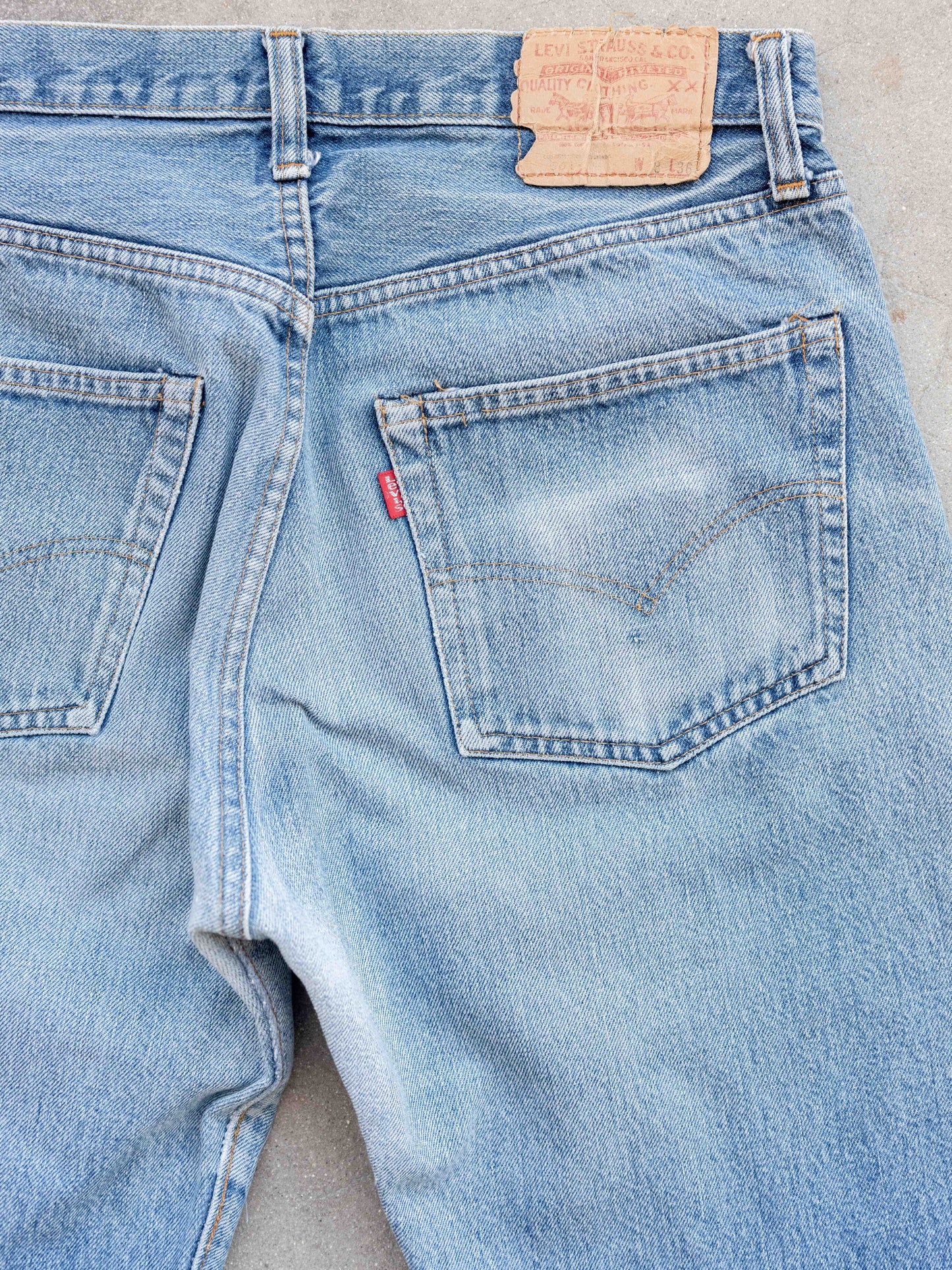 1980’s Faded Levi’s 501s Redline 32W