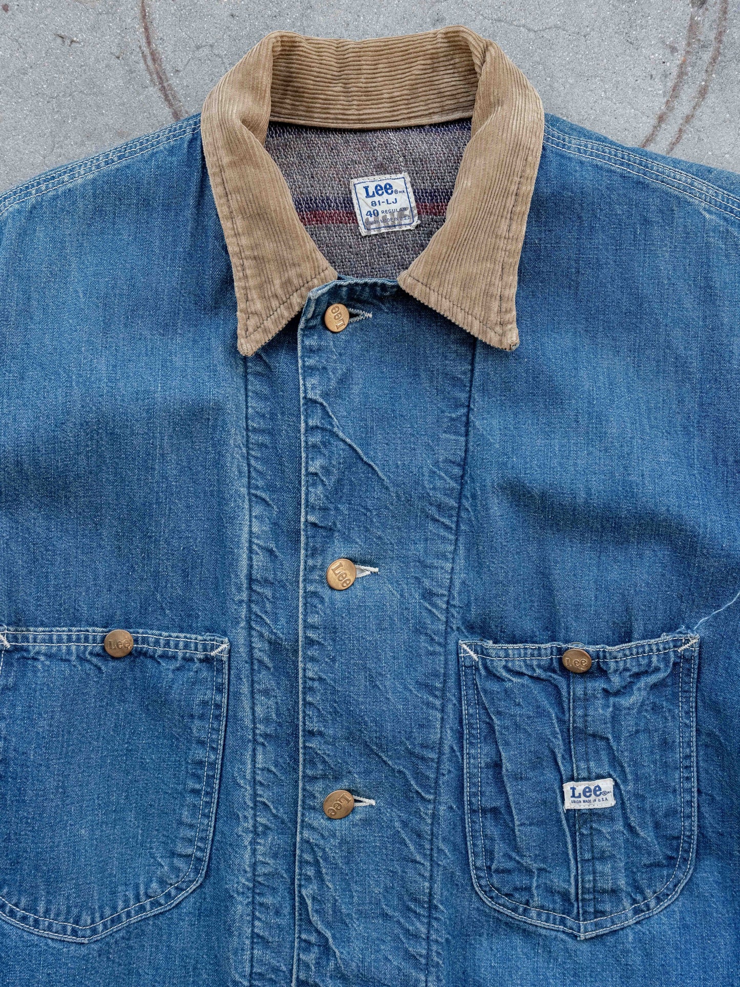 1960’s Lee Blanket Lined Chore Jacket 81-LJ