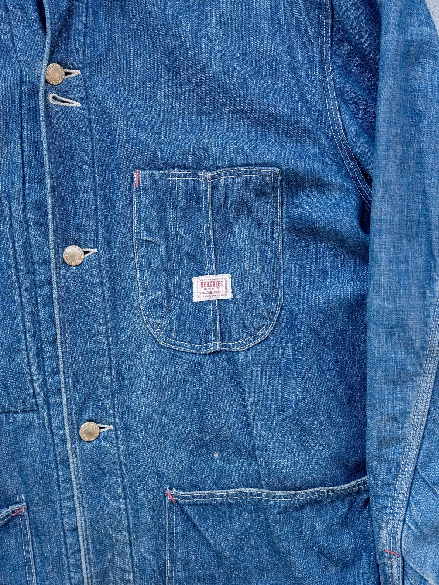 1950’s/1960’s Dark Hercules Lined Chore Jacket