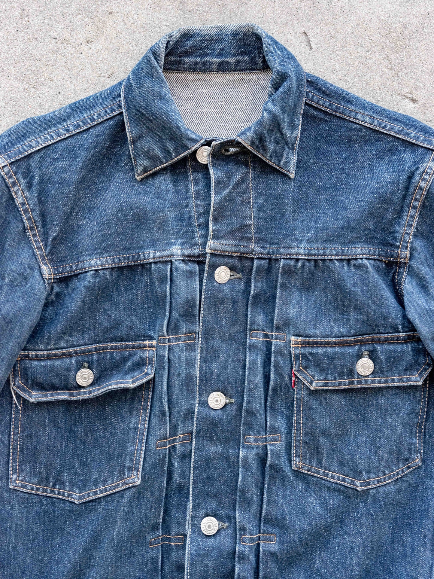 1950's Dark 507xx Levi's Type Two jacket