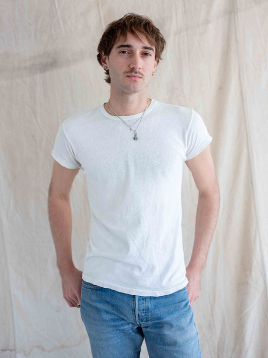 1960’s Thrashed White Blank