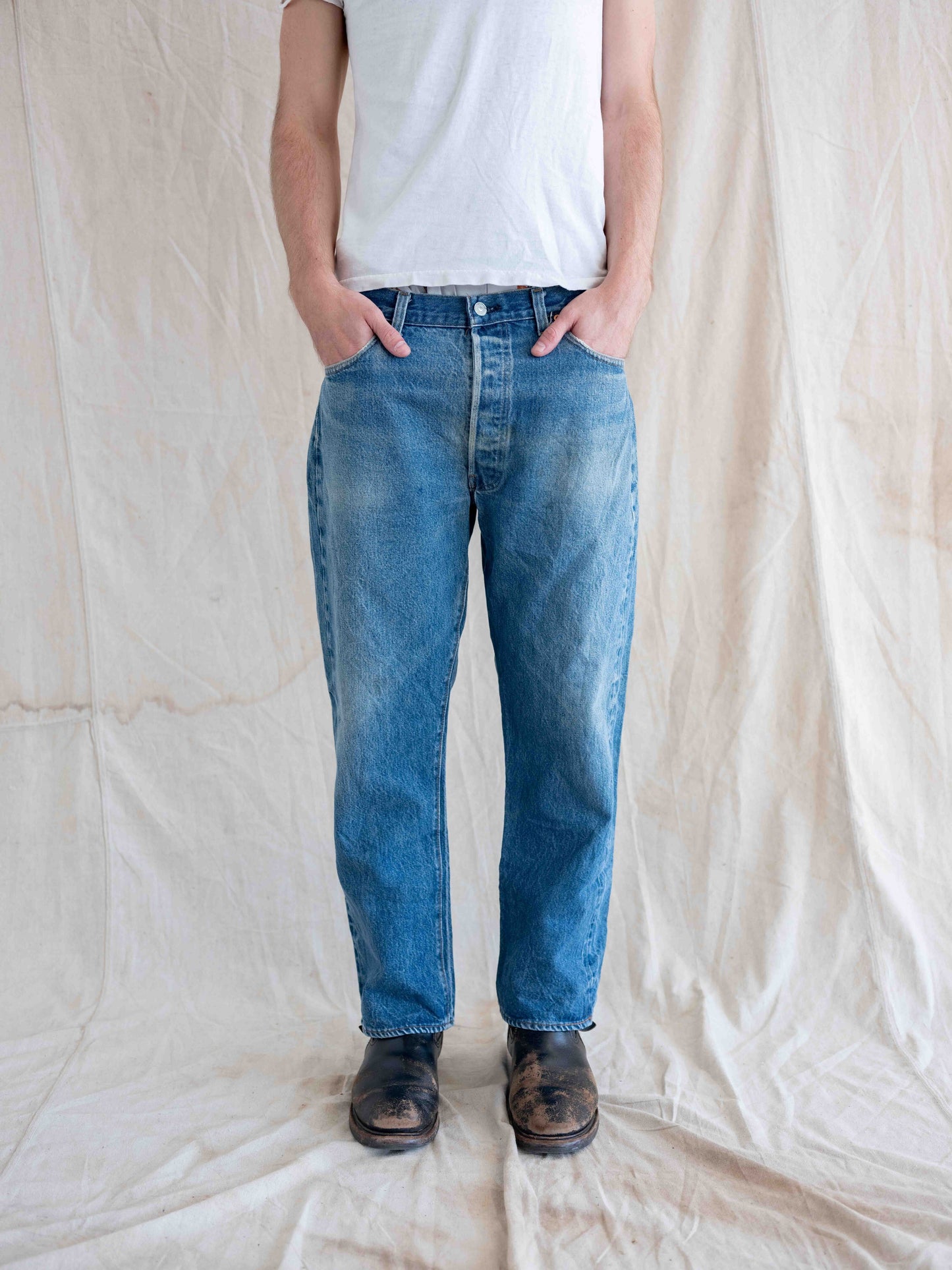 1970’s/1980’s Midwash Levi’s 501s Redlines 35W