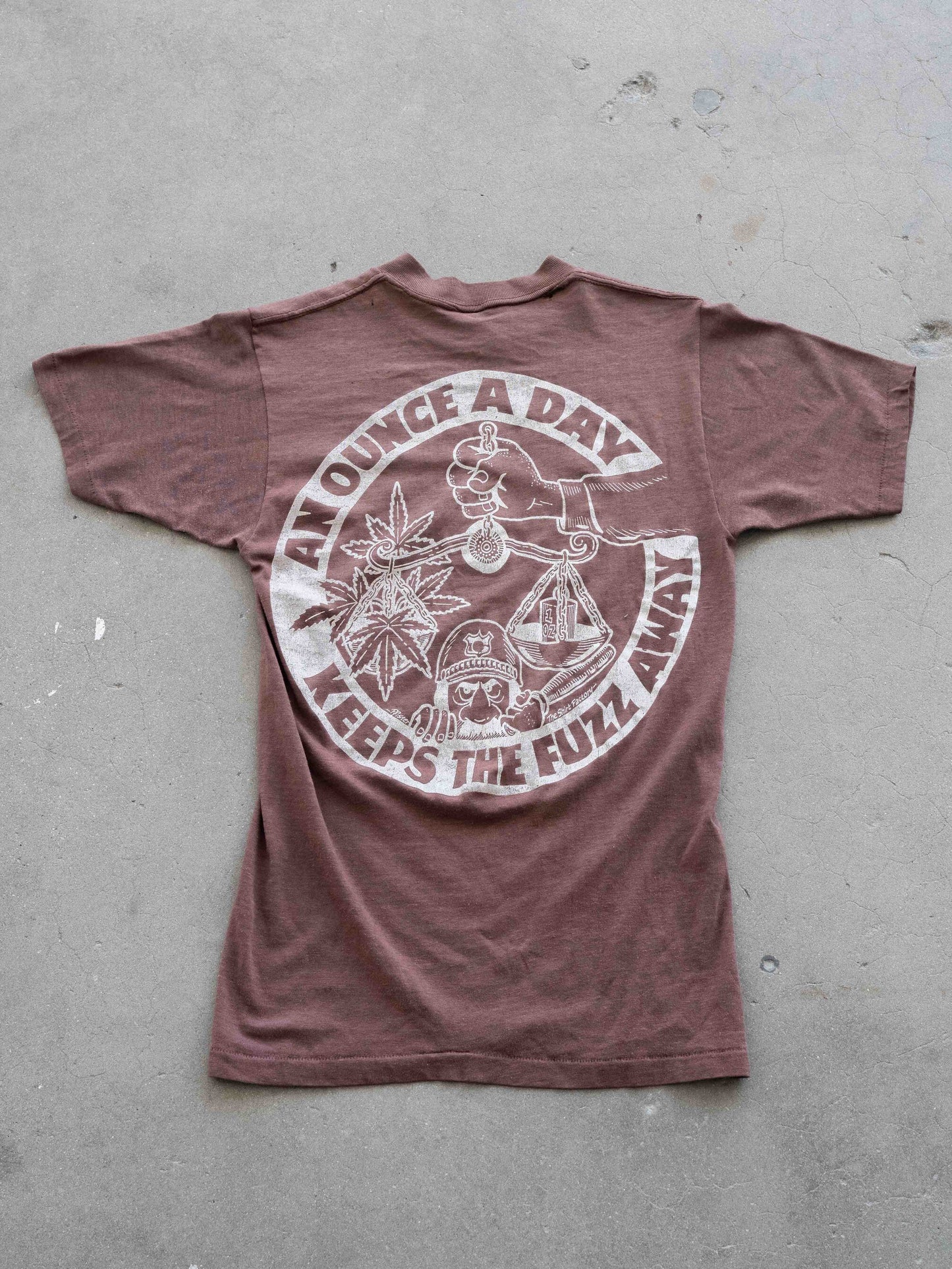 1970’s Brown Marijuana T-Shirt