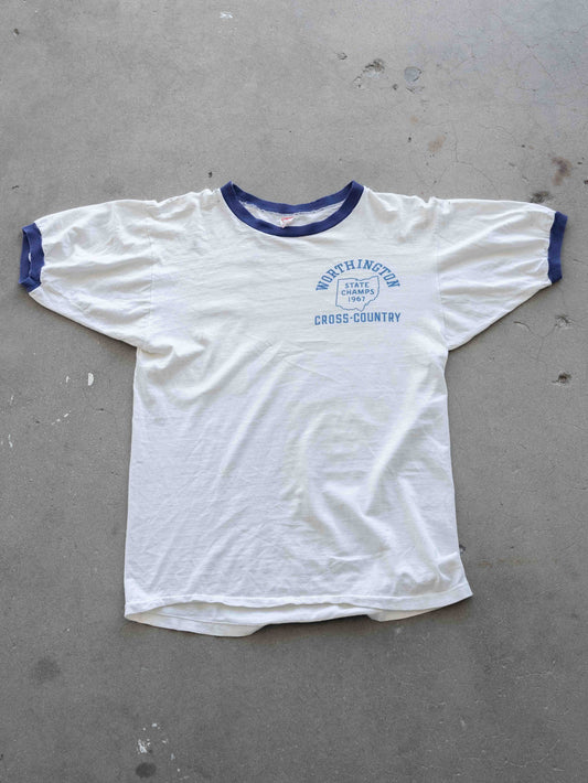 1960’s Champion Running Man 1967 State Champs T-Shirt
