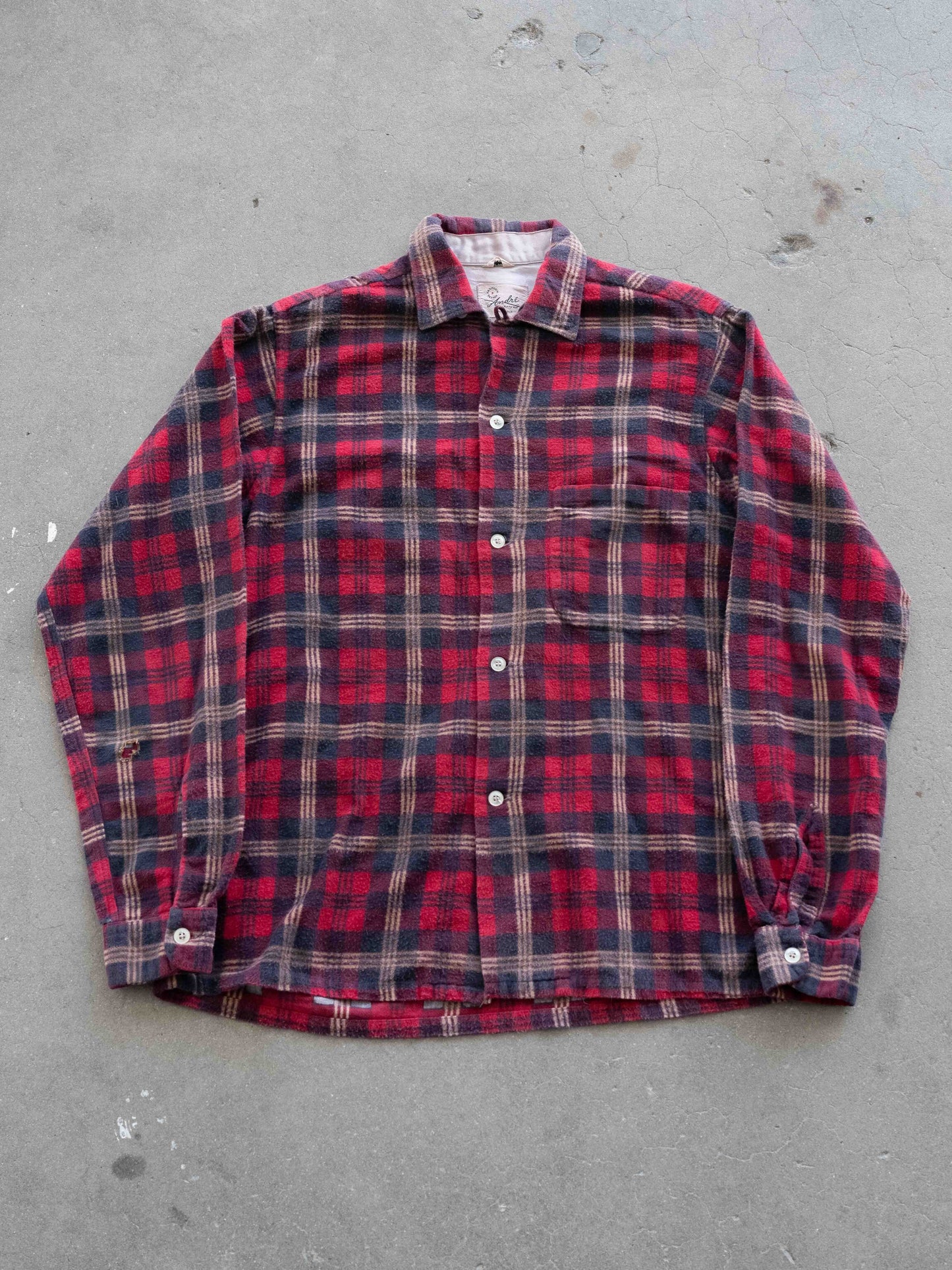 1950’s All Cotton Printed Flannel