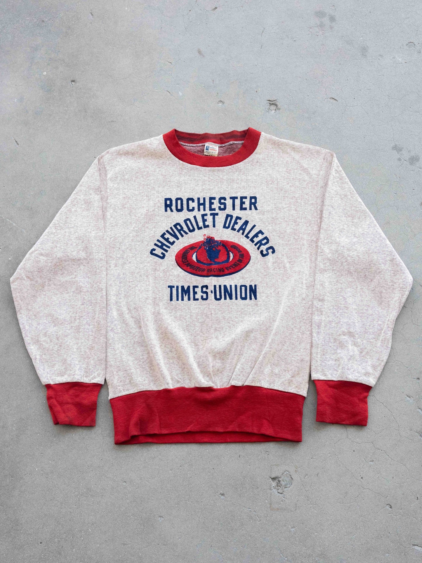 1950’s Champion Running Man Rochester Chevy Dealers Sweat