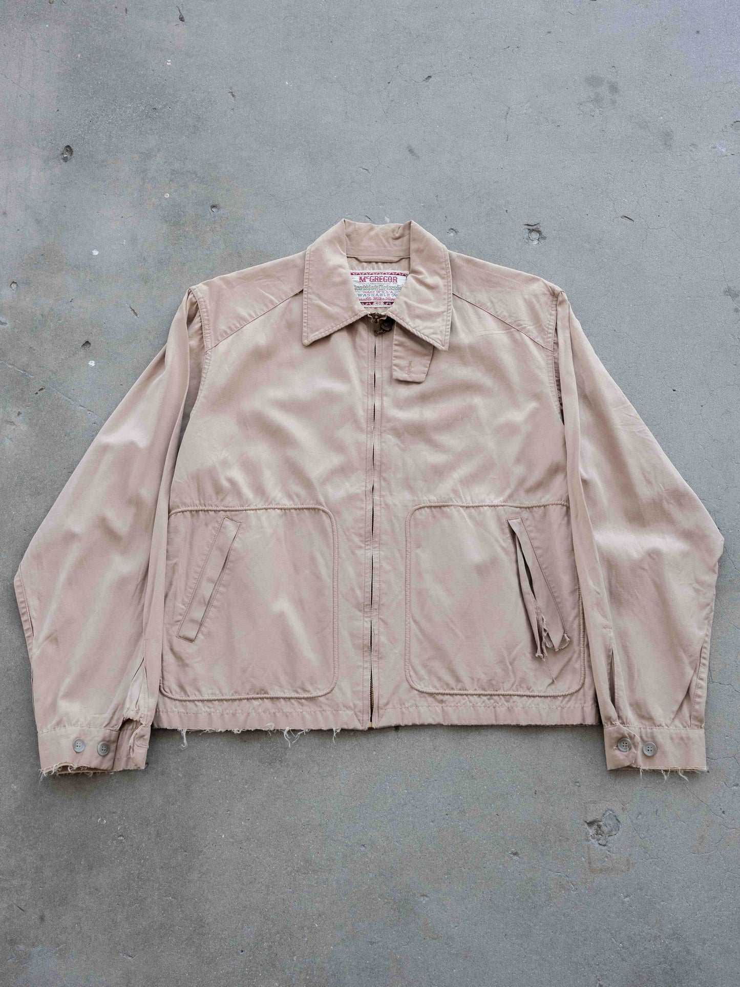 1960’s McGregor Tan Drizzler Jacket