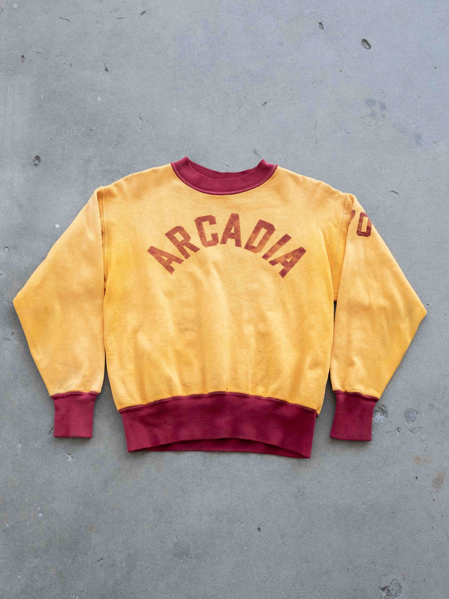1950’s Champion Running Man Arcadia Double Face Two Tone Sweat