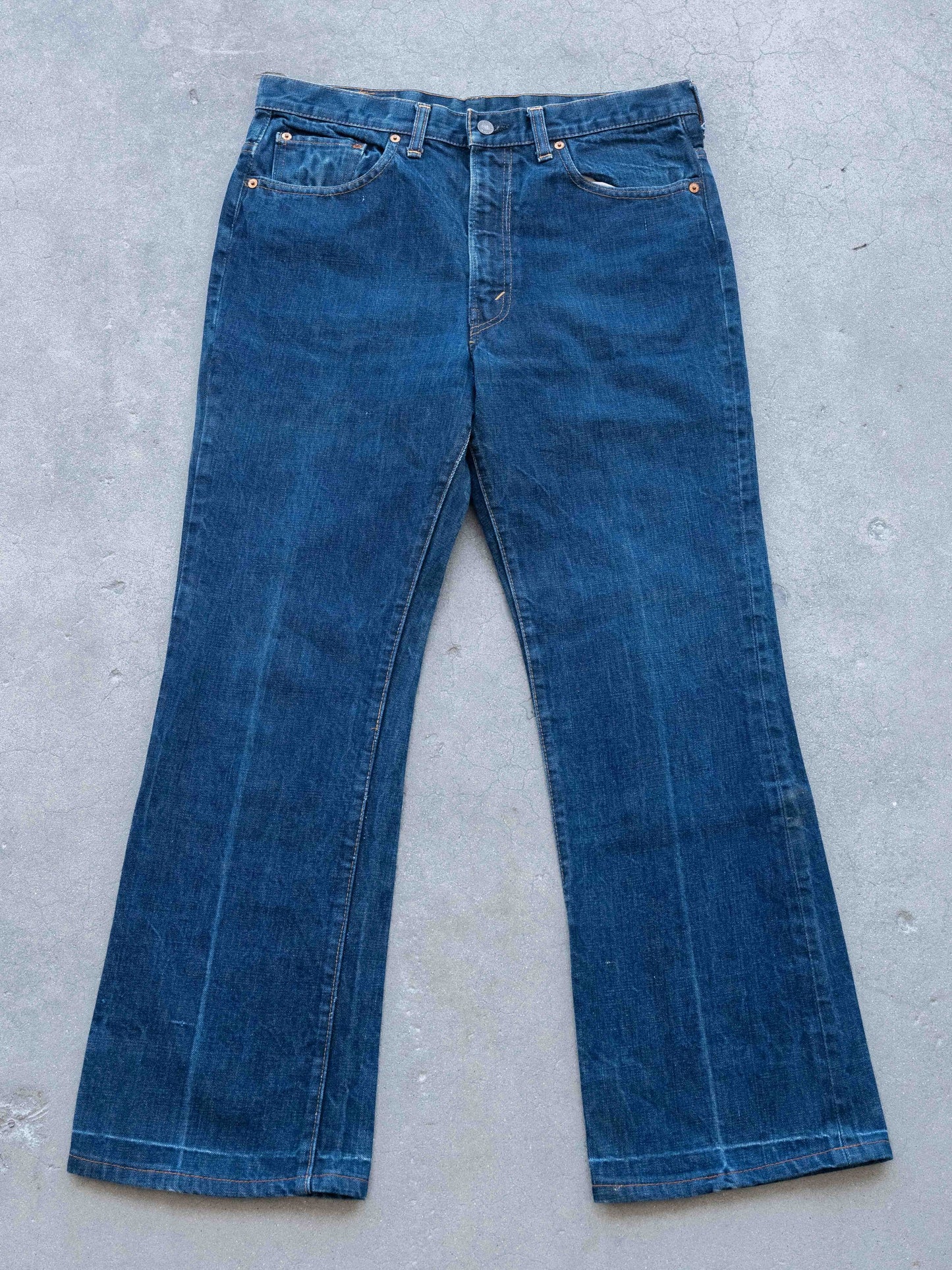 1970’s Extremely Dark Single Stitch Levi’s 517 35W