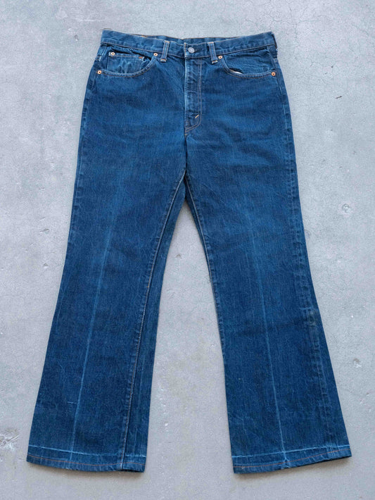 1970’s Extremely Dark Single Stitch Levi’s 517 35W