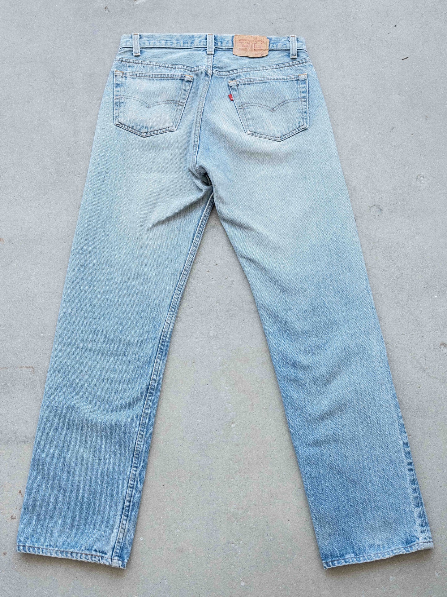 1980’s Lightwash Faded Levi’s 501 33W