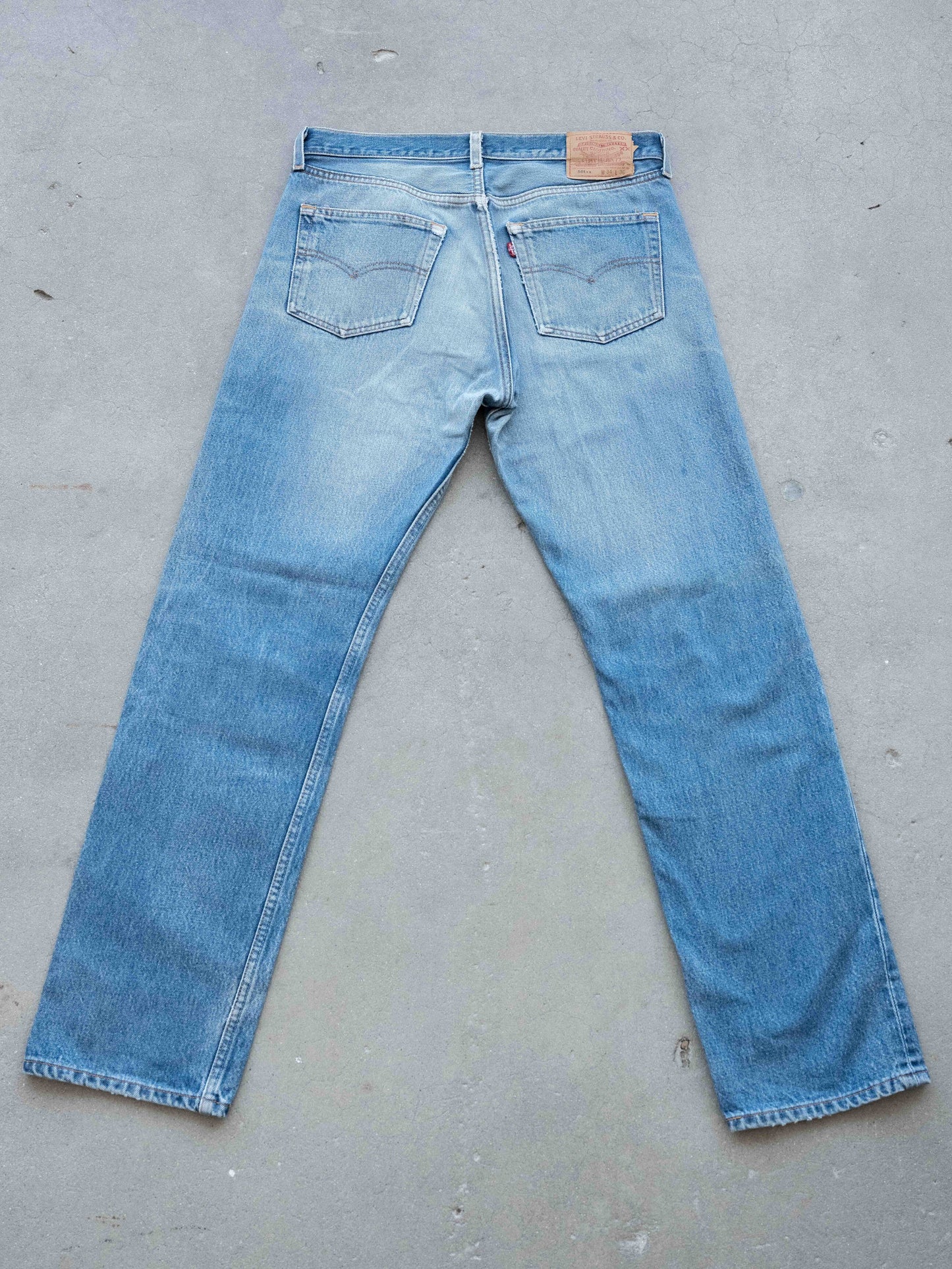 1990’s Whiskered Midwash Levi’s 501 34W