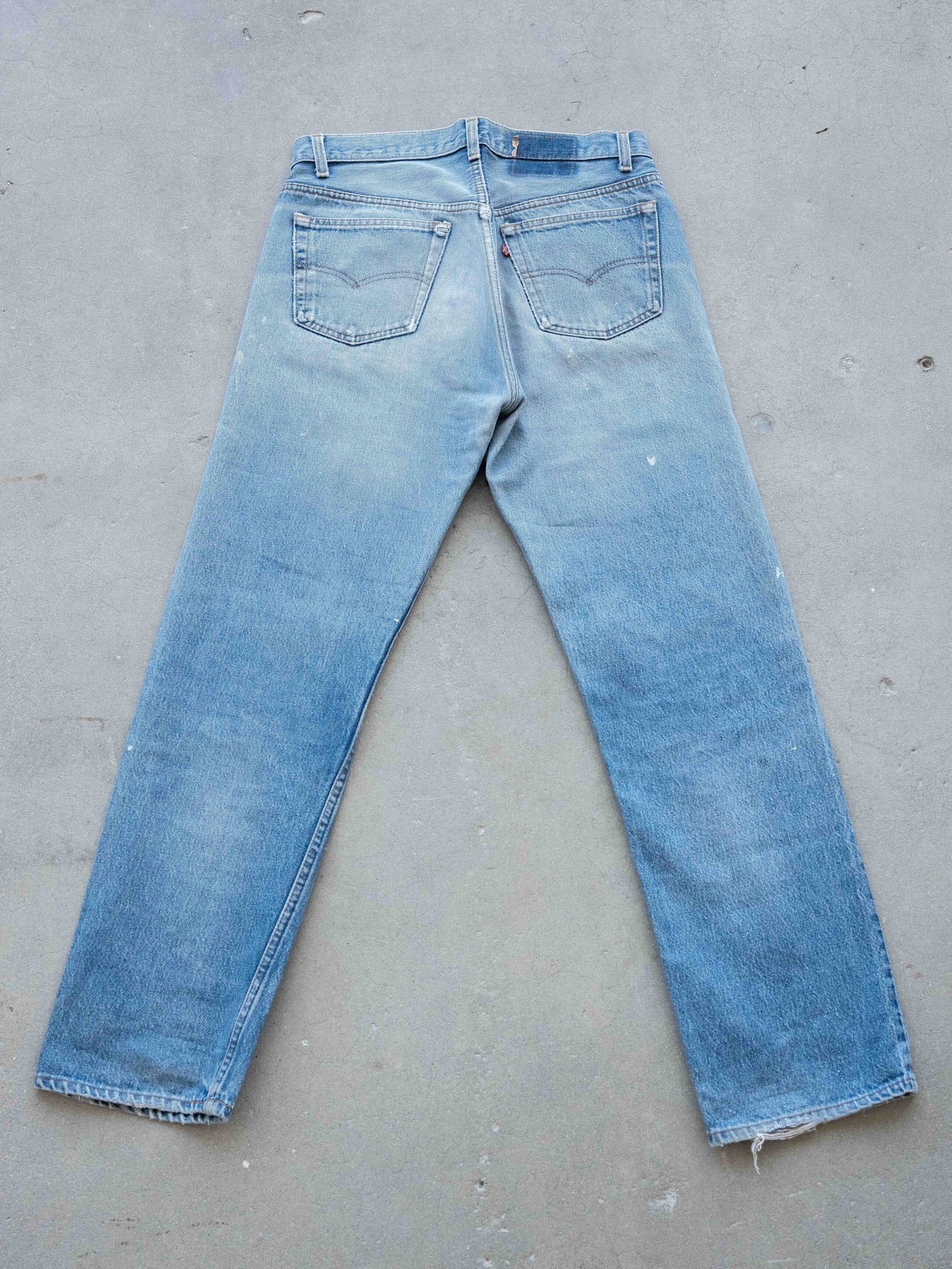 1980’s Lightwash Painter’s Levi’s 501 34W