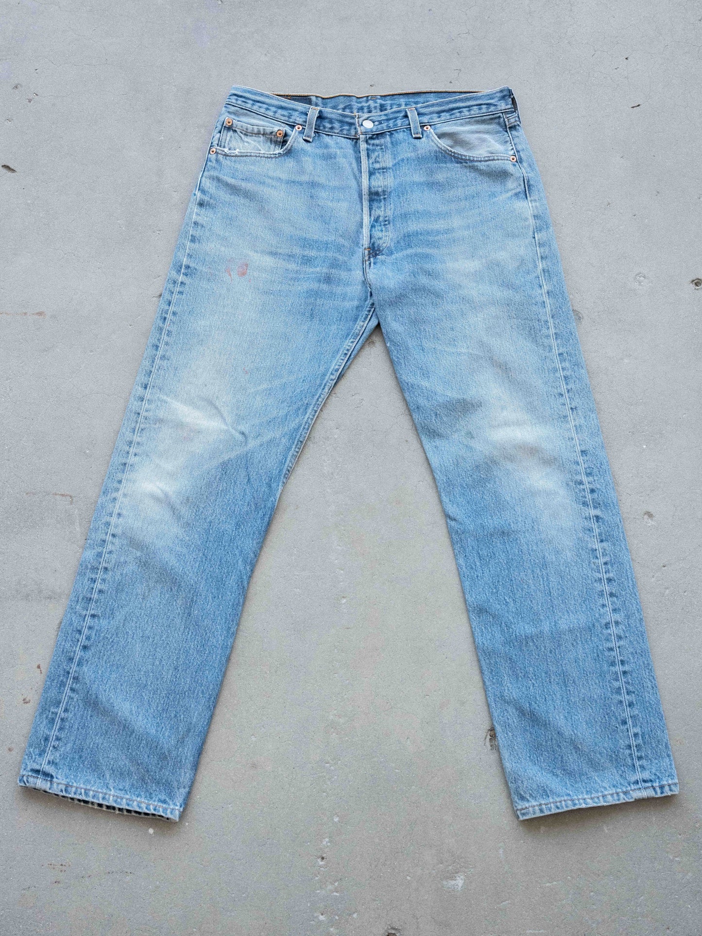 1990’s Lightly Painted and Whiskered Levi’s 501 35W