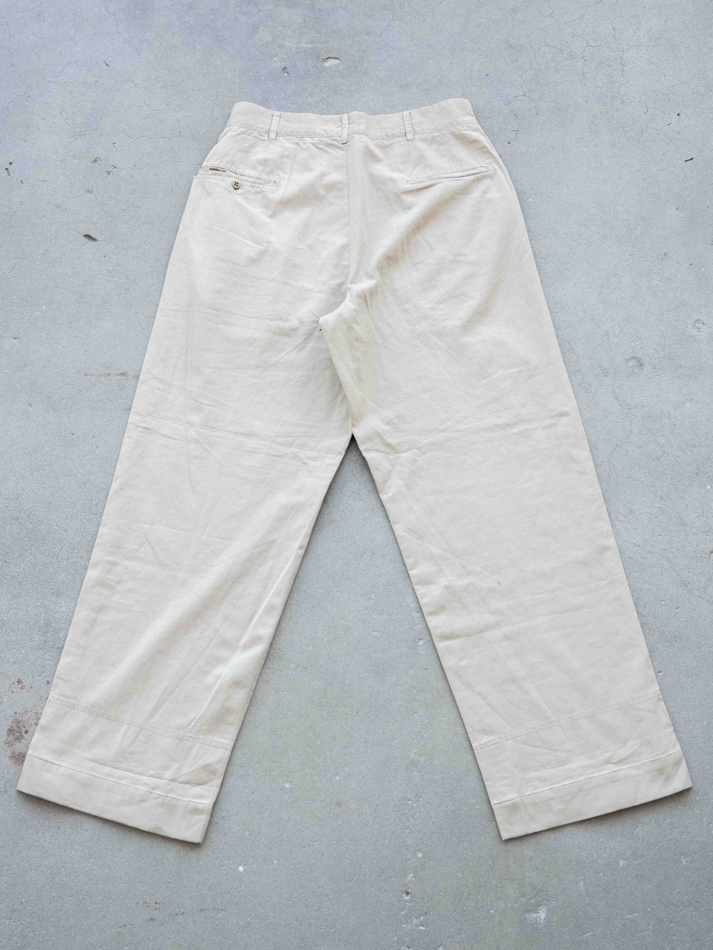 1950’s/1960’s USAF Wide-leg Khaki Chinos 33W