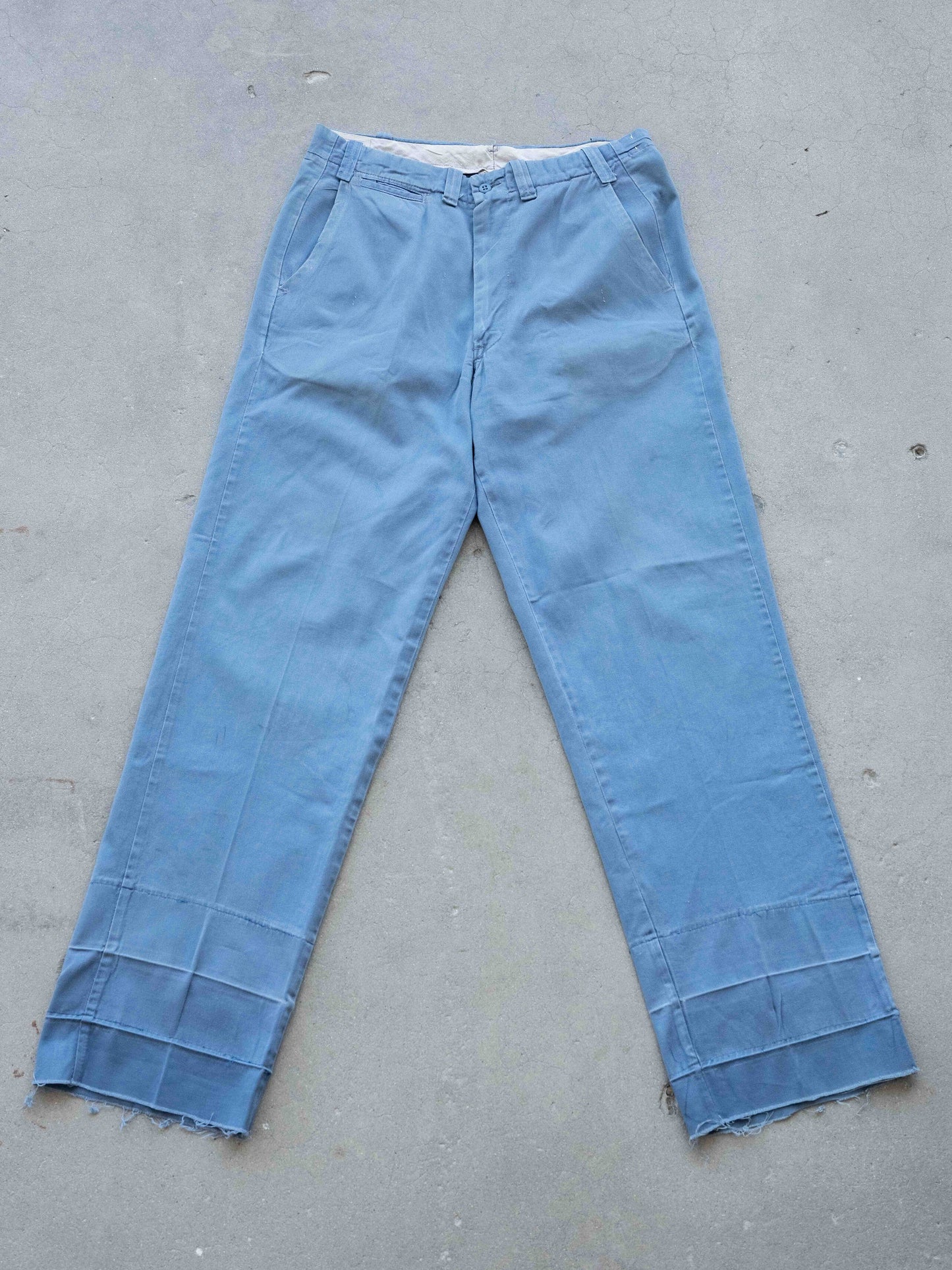 1960’s Blue Released Hem Chinos 31W