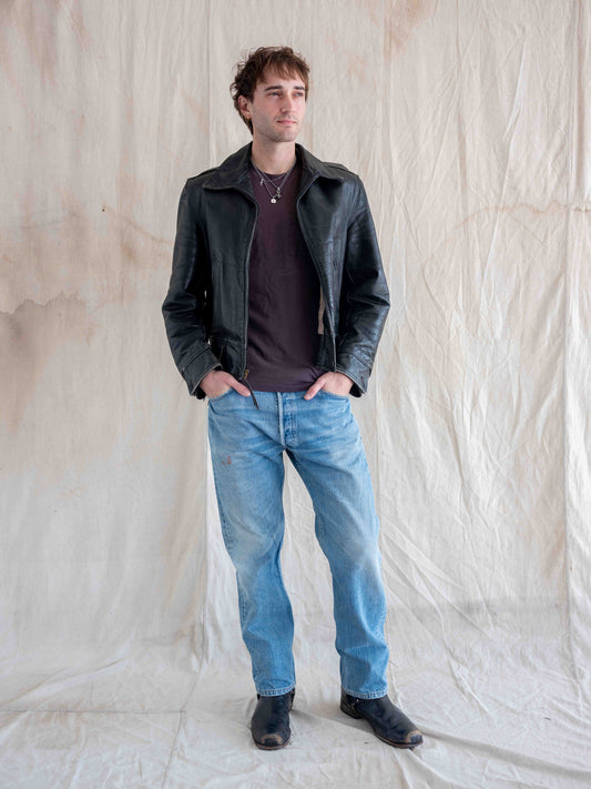 1950’s California Horsehide Two Pocket Moto Jacket