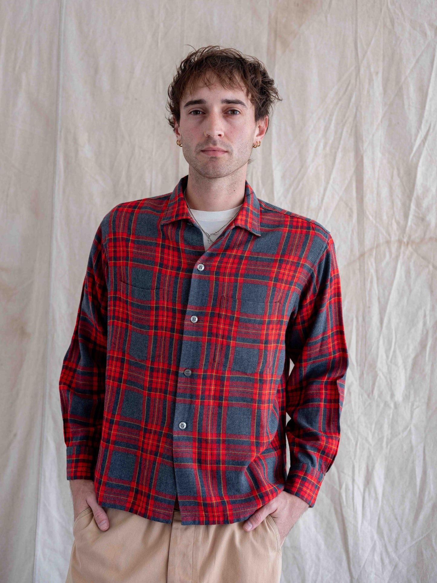 1950’s Rayon/Cotton Shirt by Squire Casuals