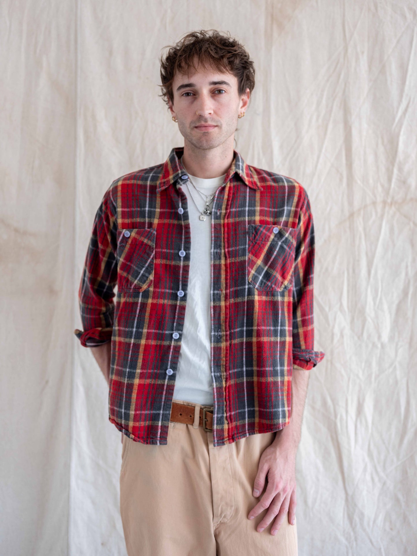 1960’s/1970’s Faded All Cotton Winter King Flannel